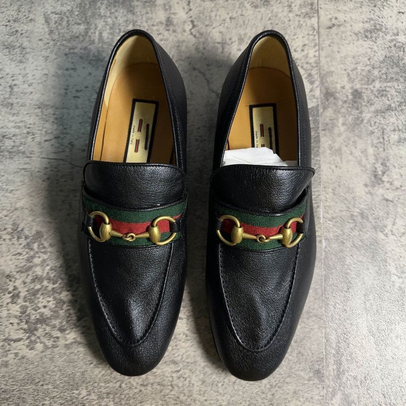 Gucci Gucci Leather Loafers for Men in Black - Size US 8 / EU 41 - 2 Thumbnail