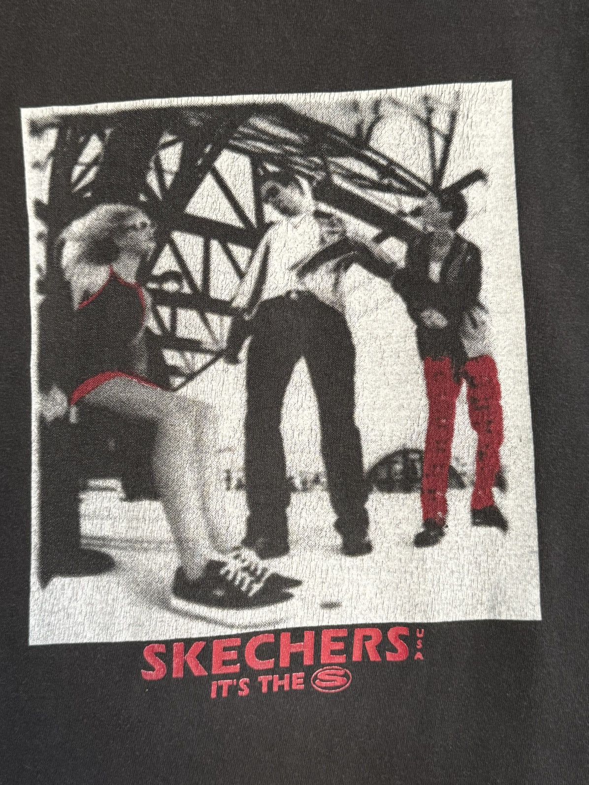 SKECHERS Vintage 90s Skechers Photo Tee Faded Size US M / EU 48-50 / 2 - 3 Thumbnail