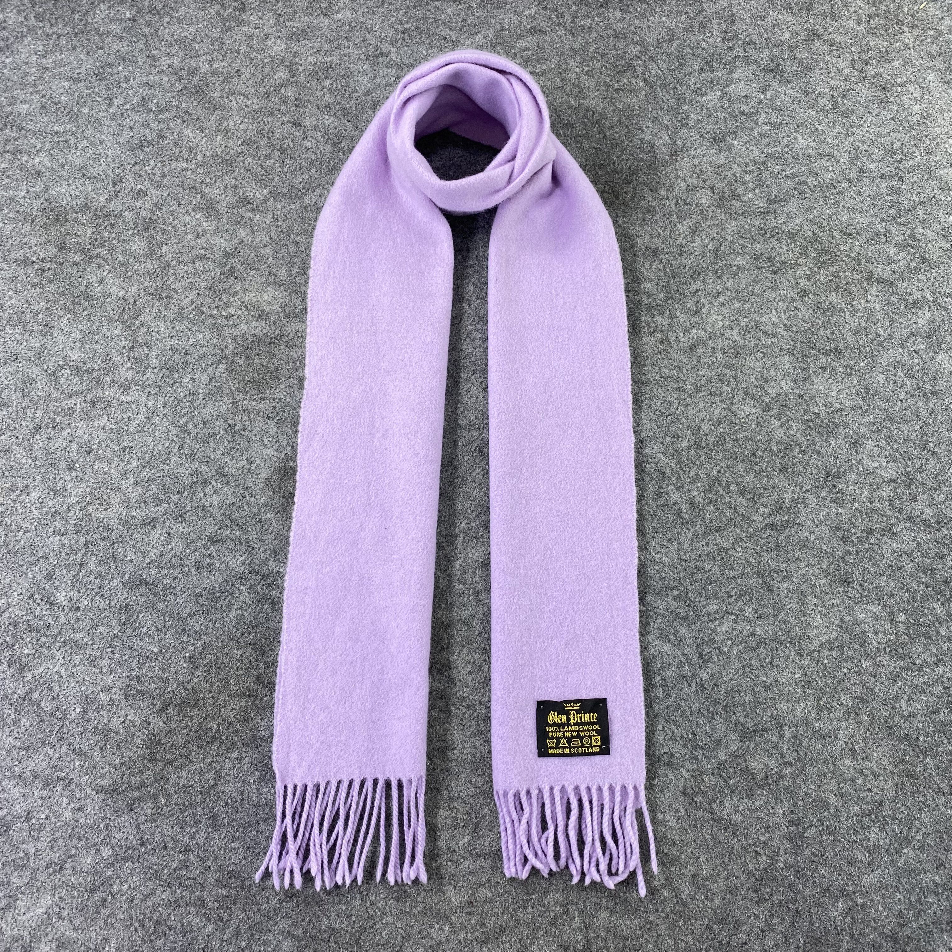 Vintage Glen Prince Wool Muffler / Scarf / Neckwear-T1511 Size ONE SIZE - 1 Thumbnail