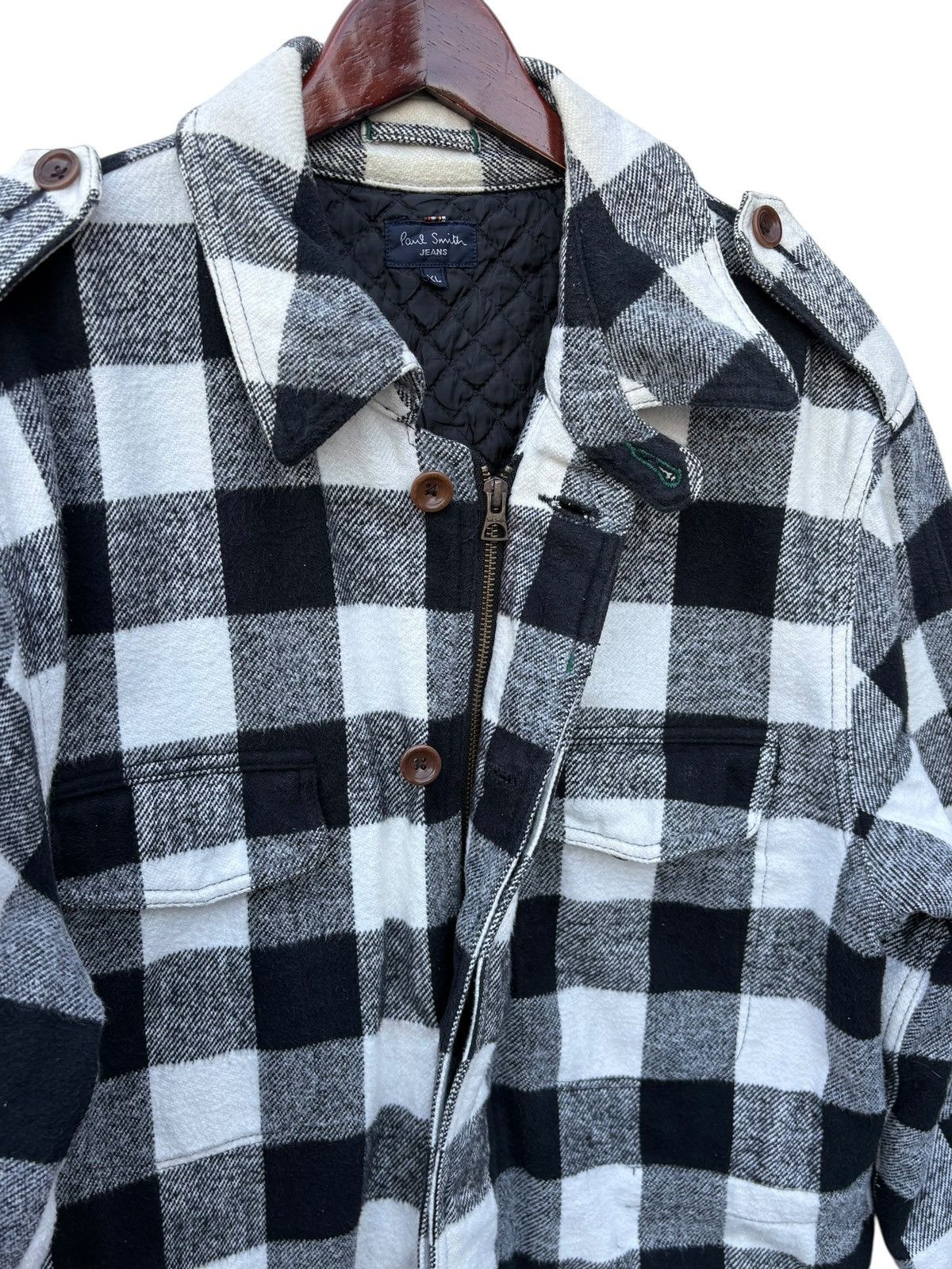 Paul Smith Paul Smith Men Checked Plaid Overcoat Size US M / EU 48-50 / 2 - 4 Thumbnail