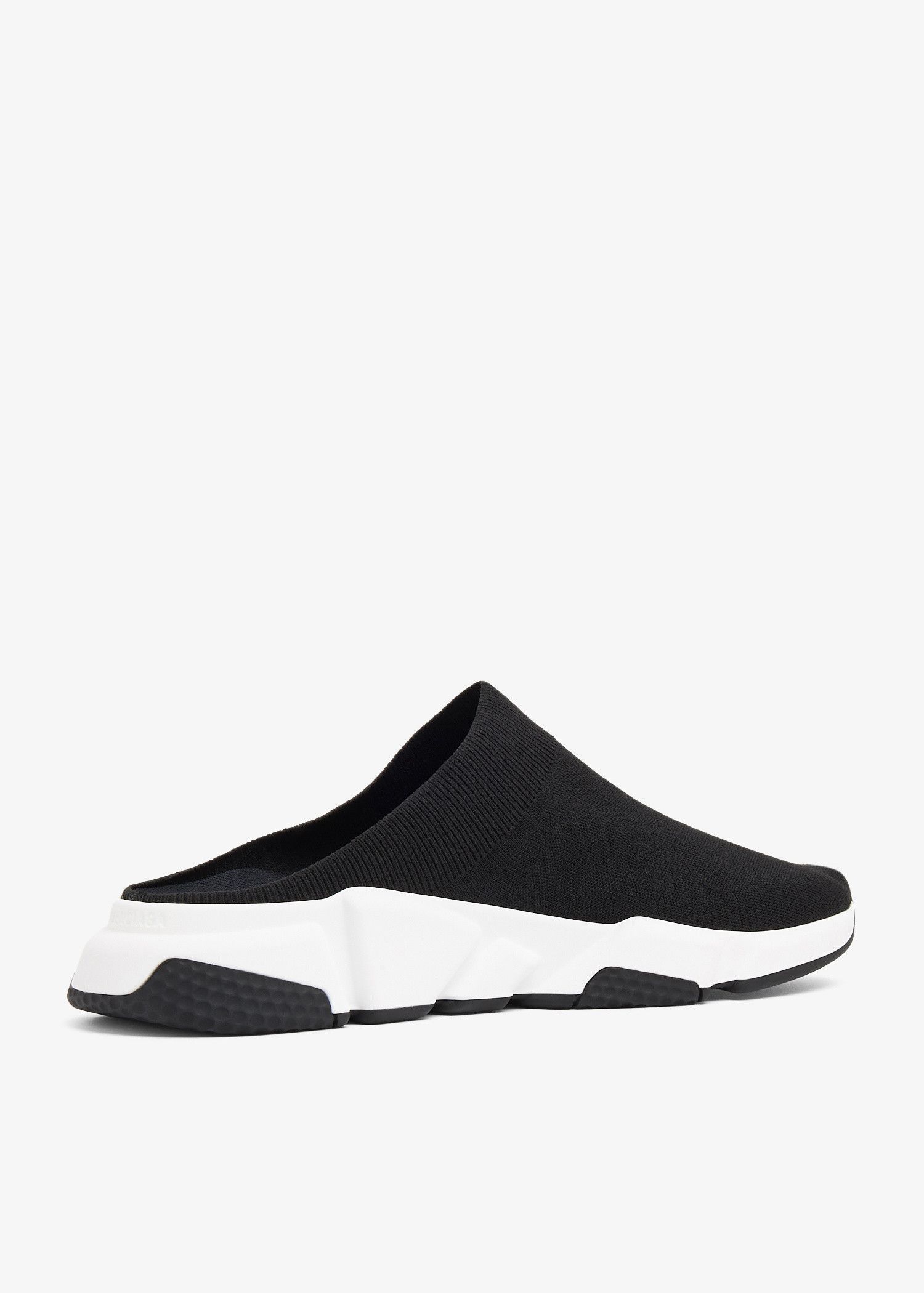 Balenciaga o1mt1gz0525 Speed Recycled Knit Mules in Black Size US 8 / IT 38 - 3 Thumbnail