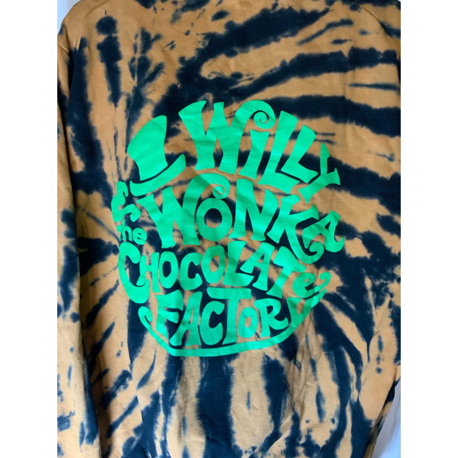 Eleven Paris Eleven Paris Willy Wonka Tie Dye Sweatshirt Men Size L USED Size US L / EU 52-54 / 3 - 3 Thumbnail