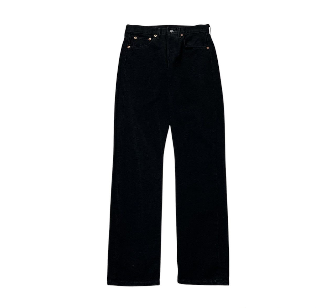 Levi's × Levi's Vintage Clothing × Vintage Vintage 90s Levi’s full black denim jeans pants Size US 30 / EU 46 - 1 Thumbnail