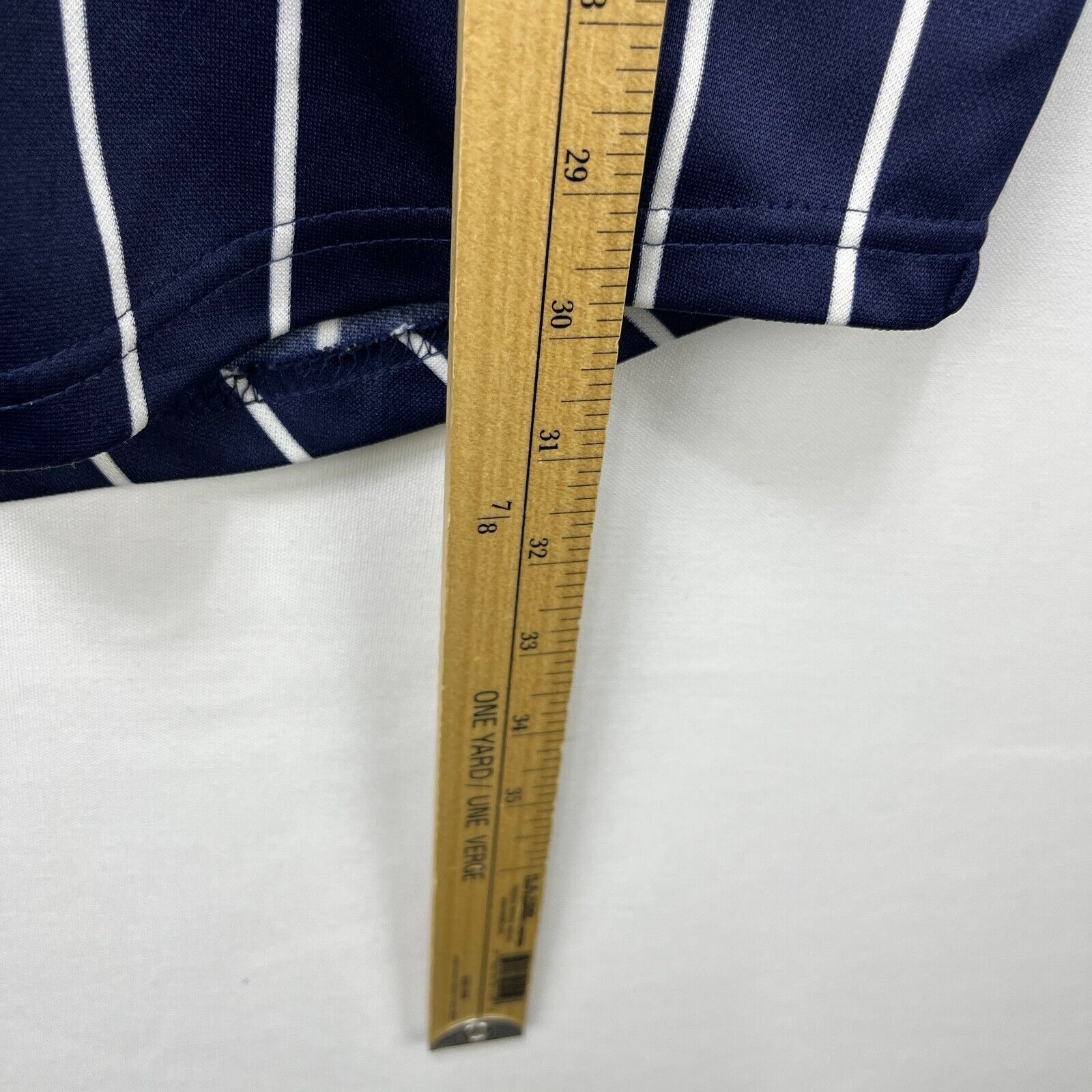 Vintage Vintage 90s New York Baseball Jersey Pinstripe XL Classic Size US XL / EU 56 / 4 - 11 Thumbnail