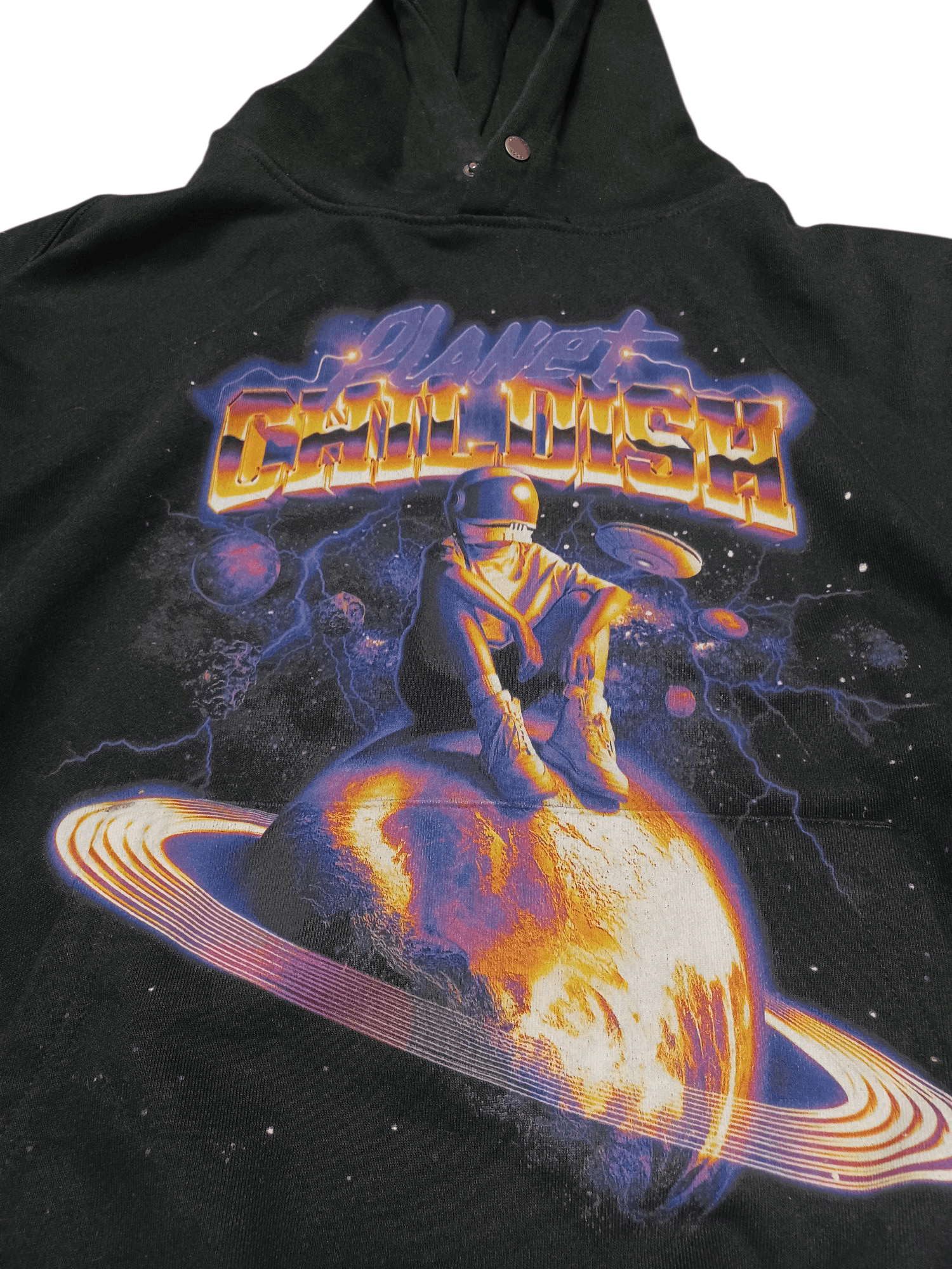 CHILDS CHILDISH PLANET FIRE HEAVY COTTON SK8 HOODIE Size US M / EU 48-50 / 2 - 2 Thumbnail