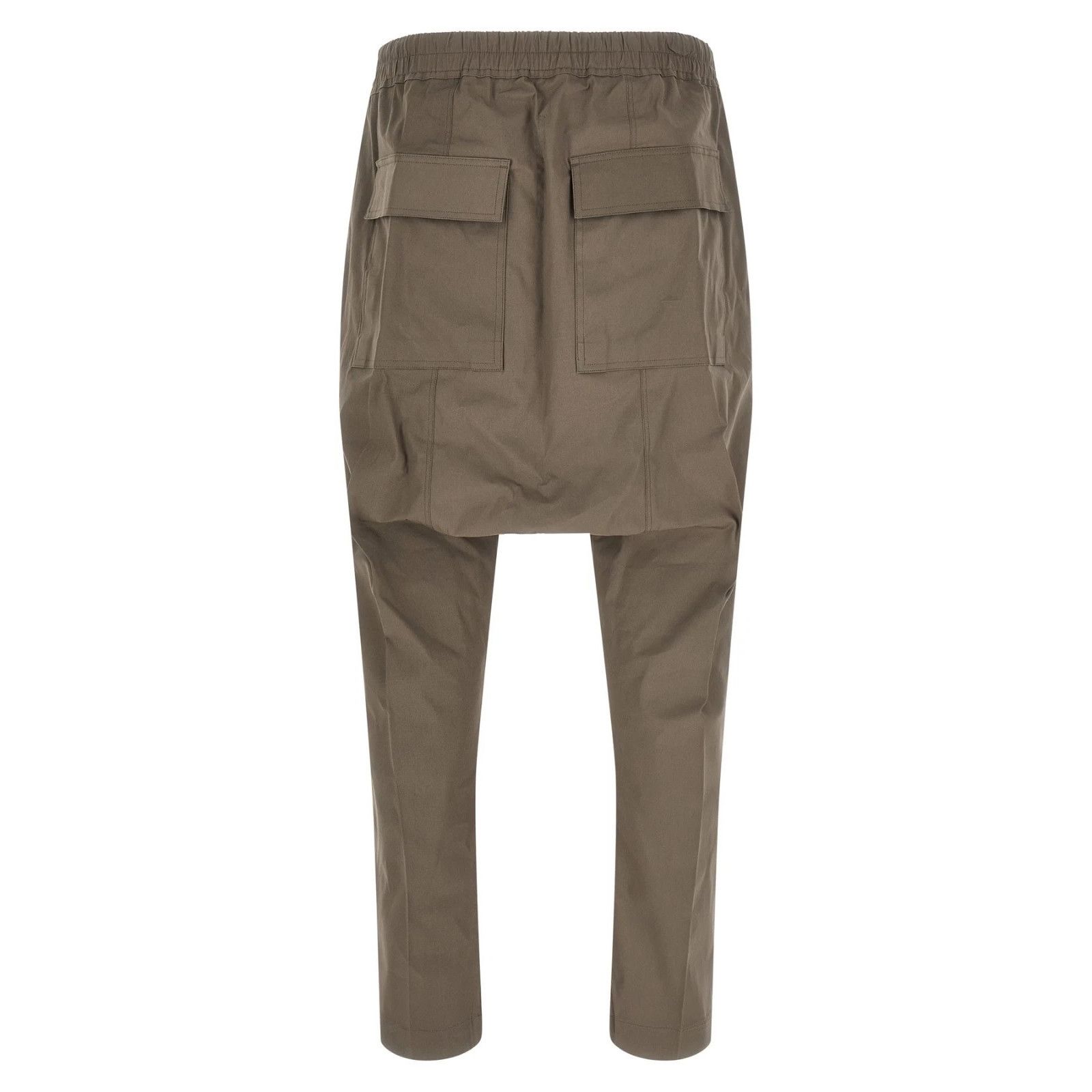 Rick Owens RICK OWENS Drawstring Long Gray Cotton Pants New & Authentic Size US 32 / EU 48 - 2 Thumbnail