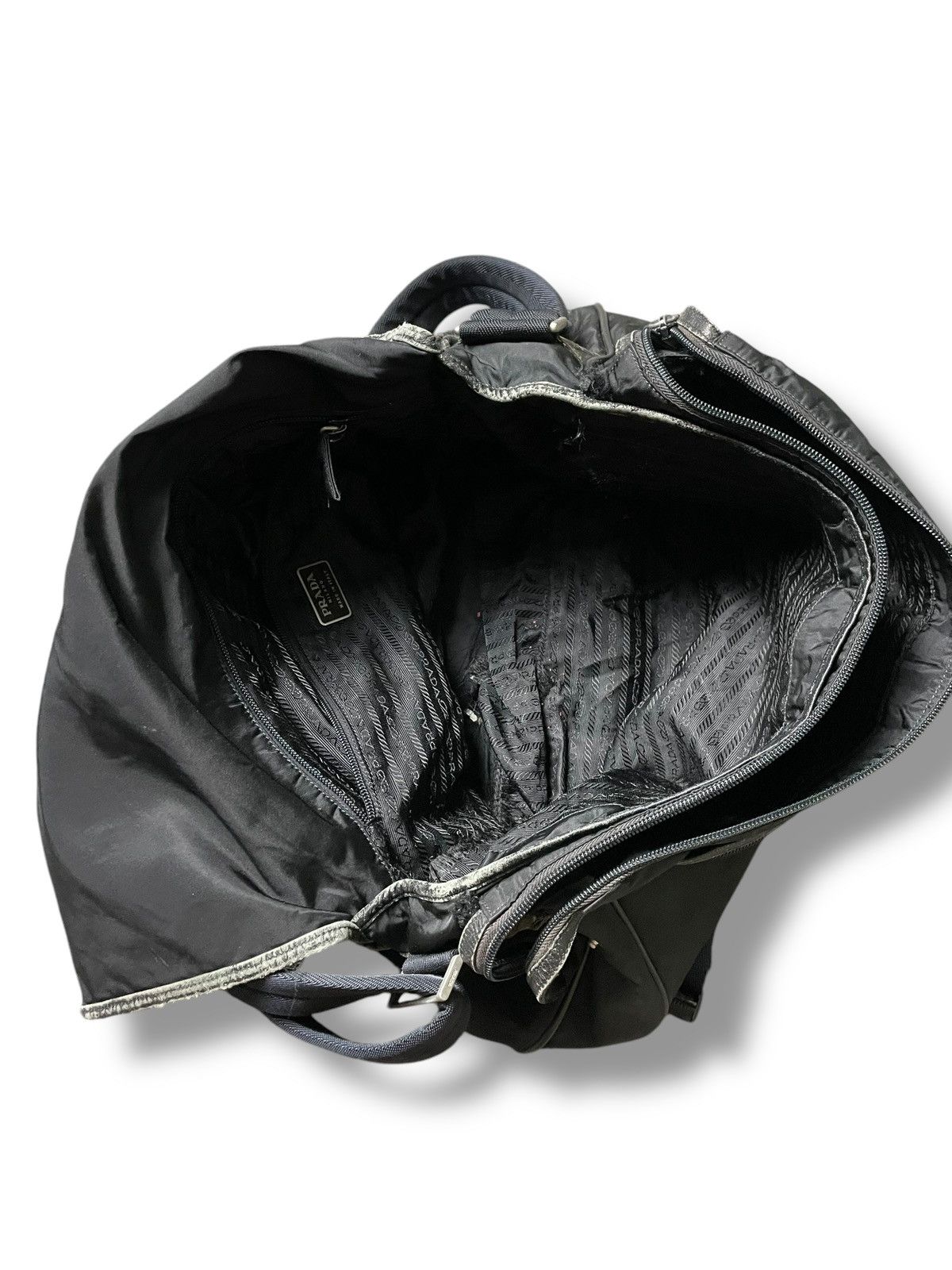 Prada Vintage Prada Tessuto Crossbody Bag (46) Size ONE SIZE - 3 Thumbnail