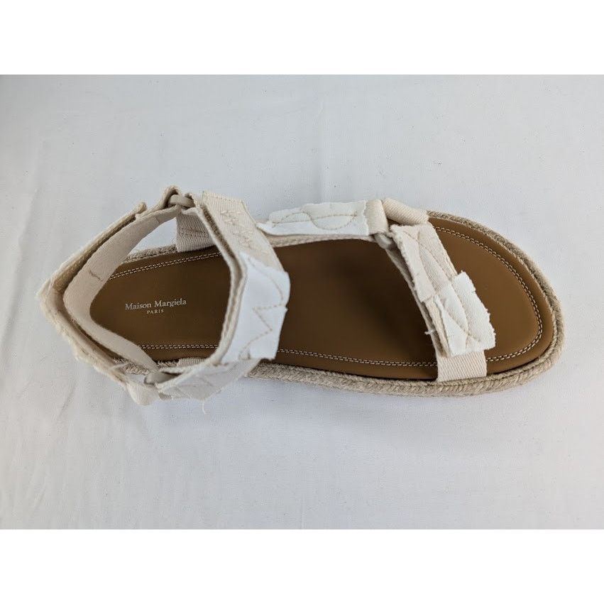 Maison Margiela o1rshd1 Off-White Patchwork Hiking Sandals in Beige Size US 10 / EU 43 - 6 Thumbnail