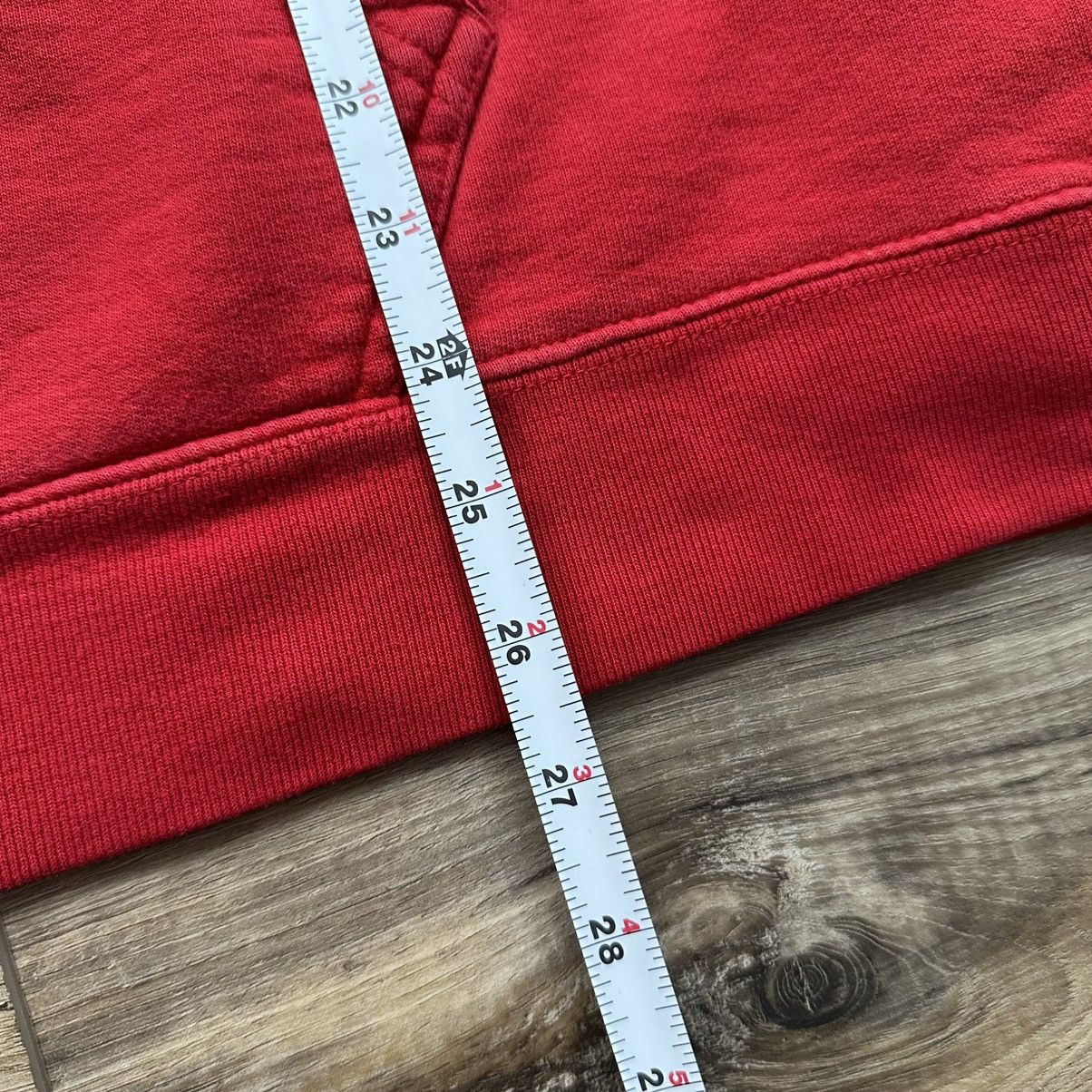 Aeropostale Vintage 90s Aeropostale Athletics Red Spell Out Boxy Hoodie Size US XL / EU 56 / 4 - 9 Thumbnail