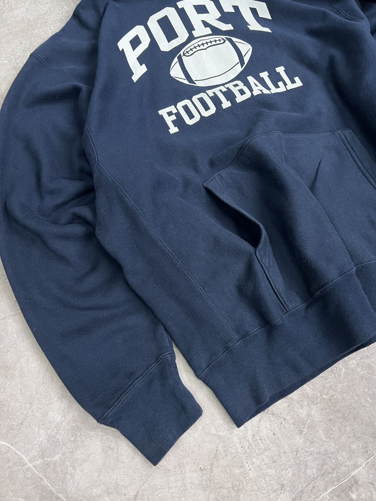 Champion Champion Hoodie Blue Football Port kanye west yeezy Style Size US XL / EU 56 / 4 - 4 Thumbnail
