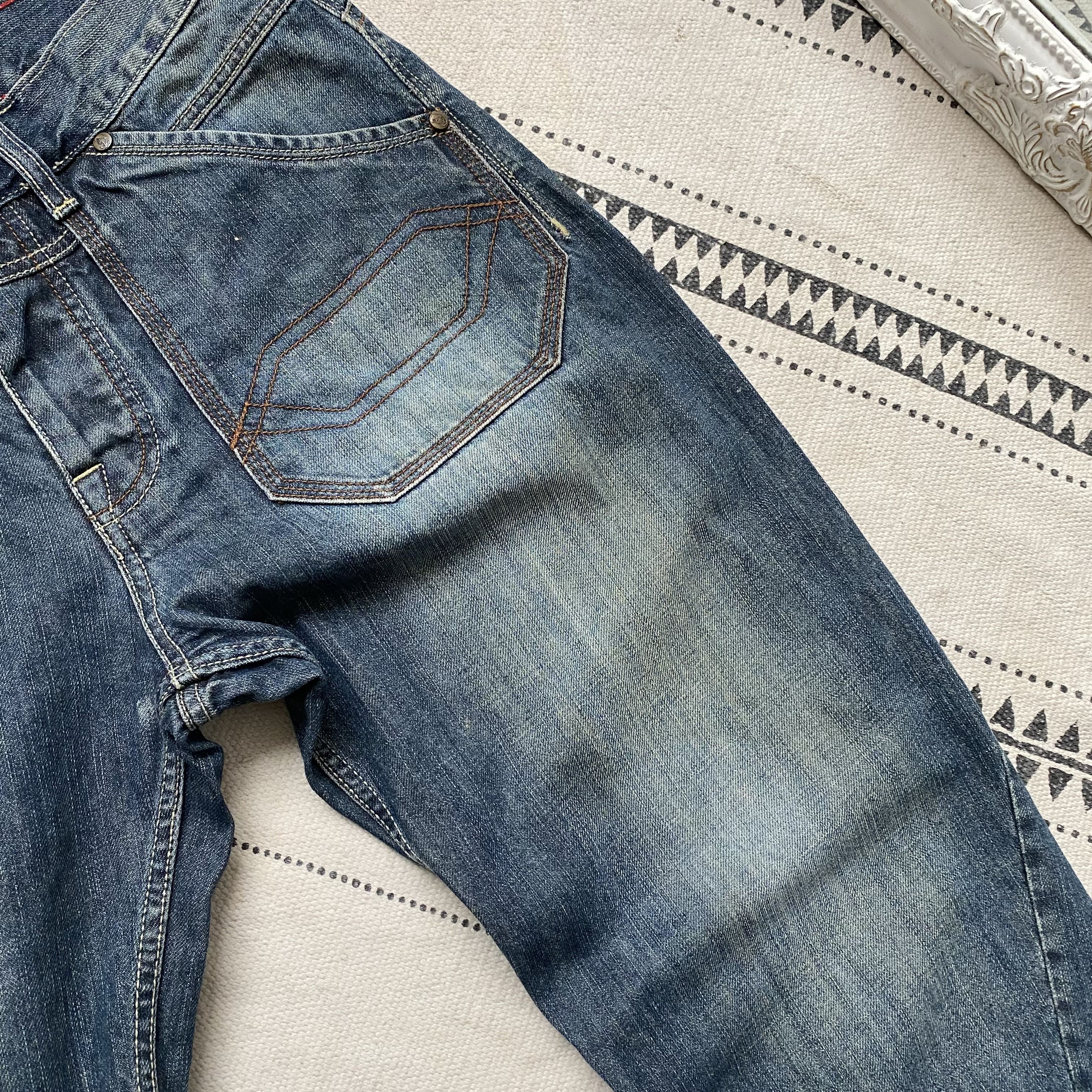 If Six Was Nine 👖 Vintage If6was9 style Avan-garde jeans japanese LGB denim Size US 32 / EU 48 - 5 Thumbnail