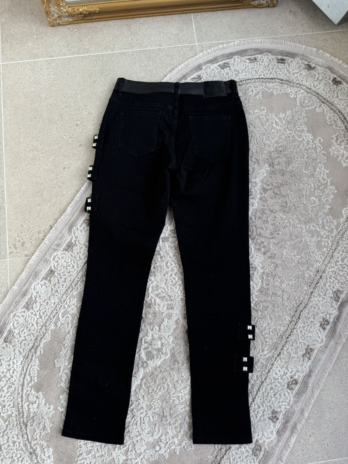 Japanese Brand Rare Pants Gothicana Bondage BDSM Punk Avant-Garde Japan Size US 28 / EU 44 - 6 Thumbnail