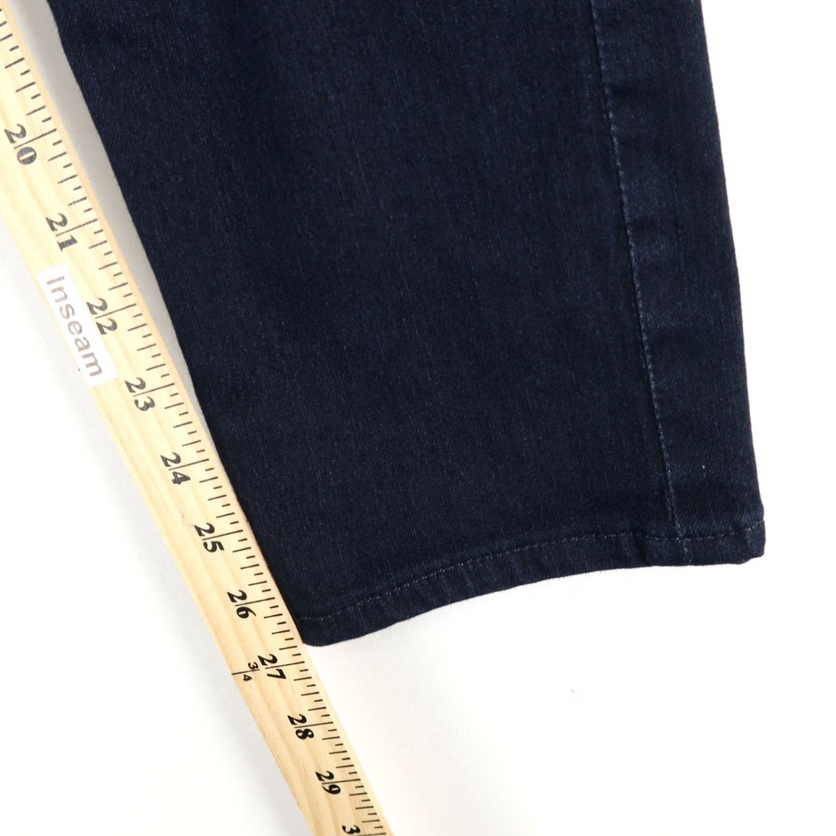 Vintage AG Adriano Goldschmied Jeans Mens 30 Blue The Tellis 30x27 Dark Modern Slim Hemmed Size US 30 / EU 46 - 5 Thumbnail