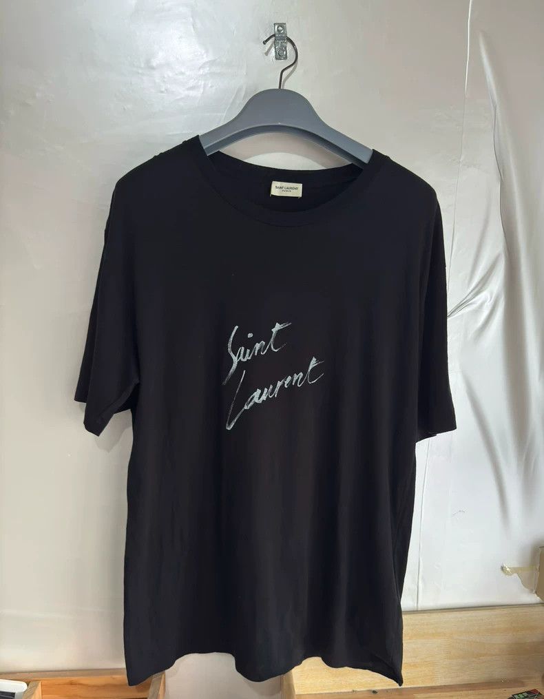 Saint Laurent Paris Saint laurent paris Black short sleeve T-shirt 2506-Nextarr Size US M / EU 48-50 / 2 - 1 Thumbnail