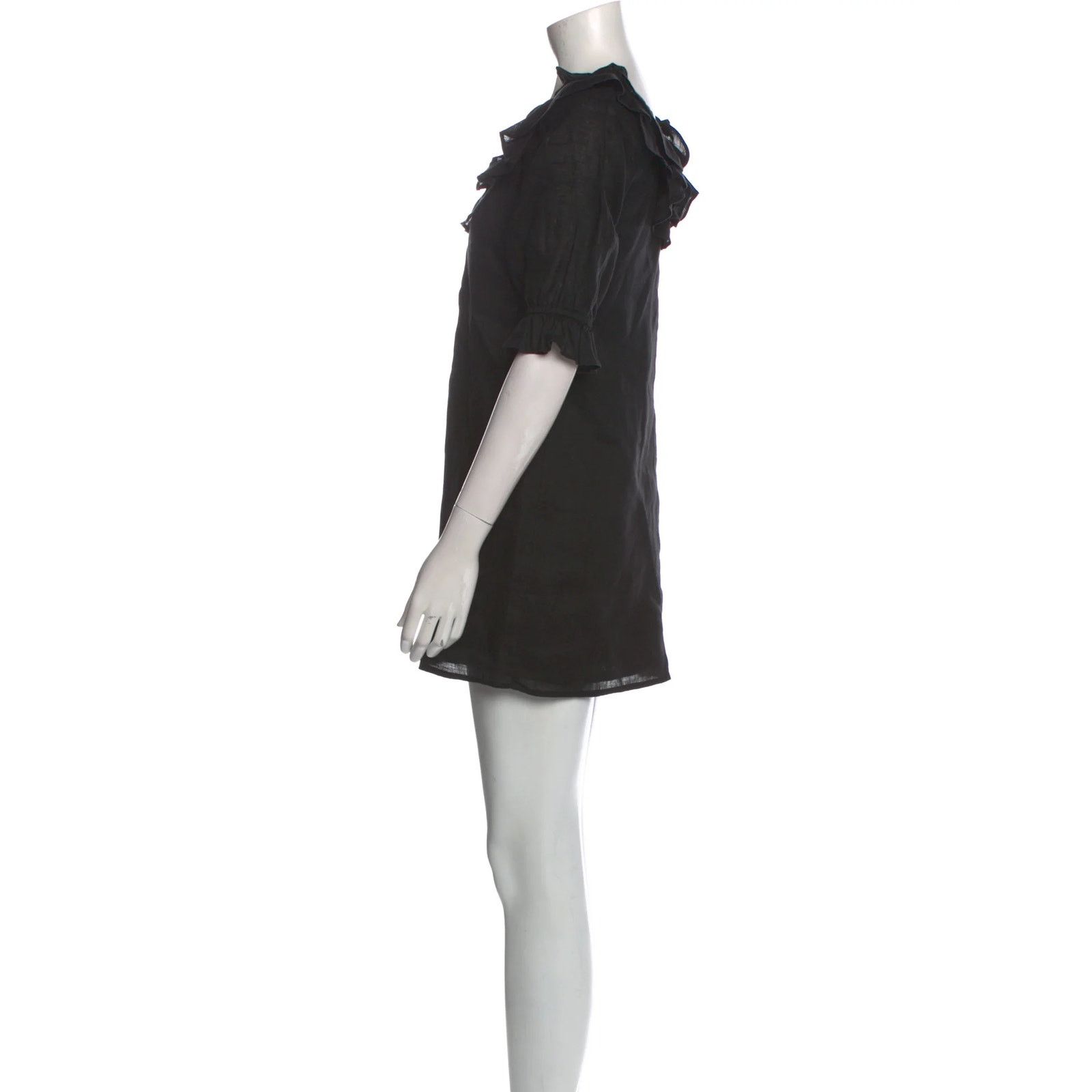 Reformation Reformation Cowl Neck Mini Dress - Size XS Size XS / US 0-2 / IT 36-38 - 3 Thumbnail