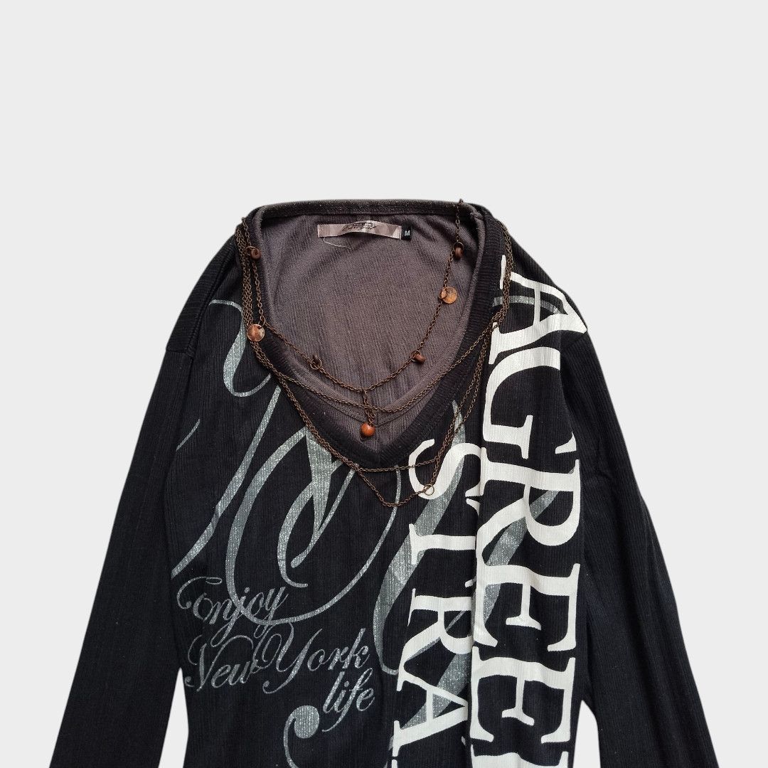 14th Addiction Euroyal poem long sleeve tshirt Size US M / EU 48-50 / 2 - 3 Thumbnail