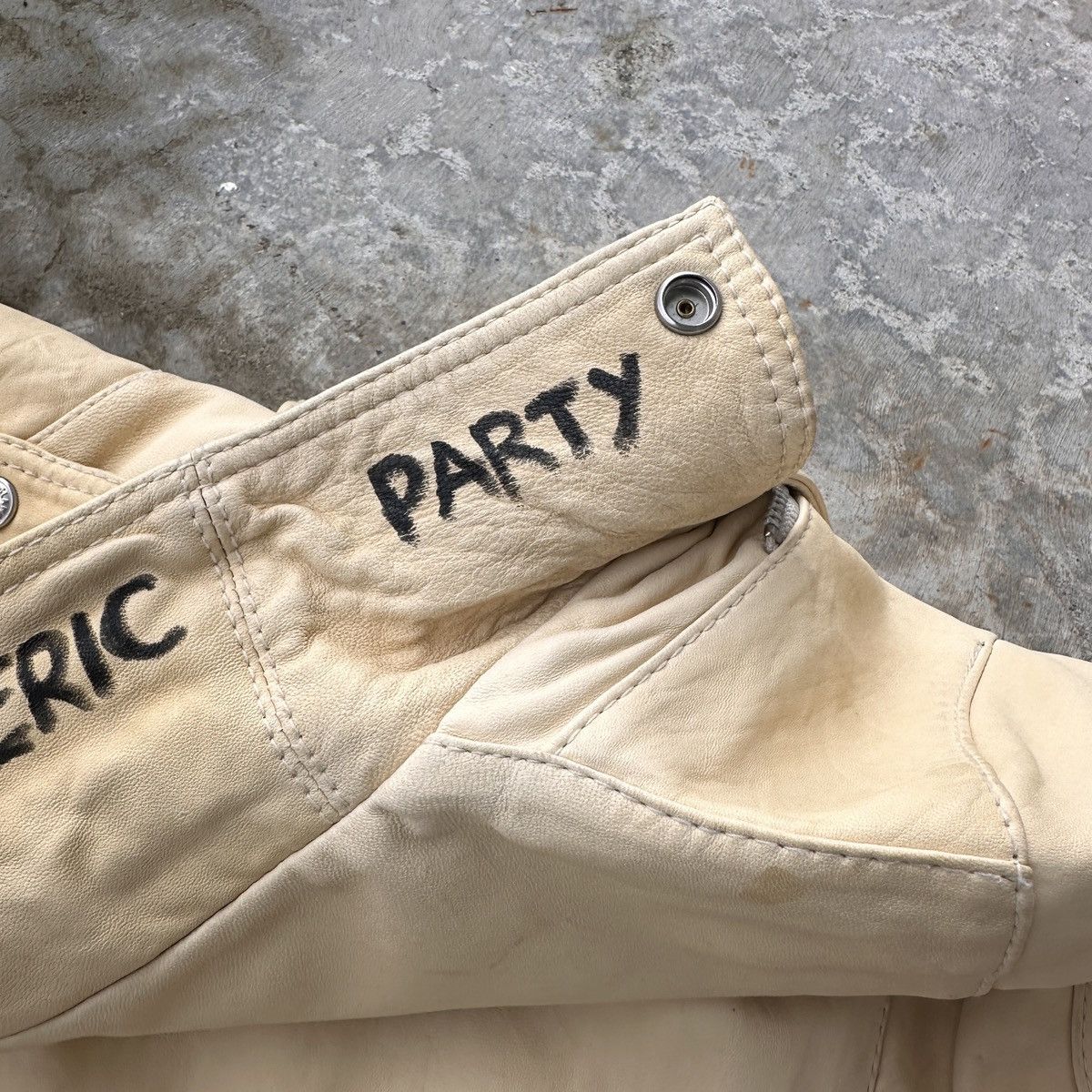Hysteric Glamour HYSTERIC Leather Biker Jacket Sex Party Size US S / EU 44-46 / 1 - 11 Thumbnail