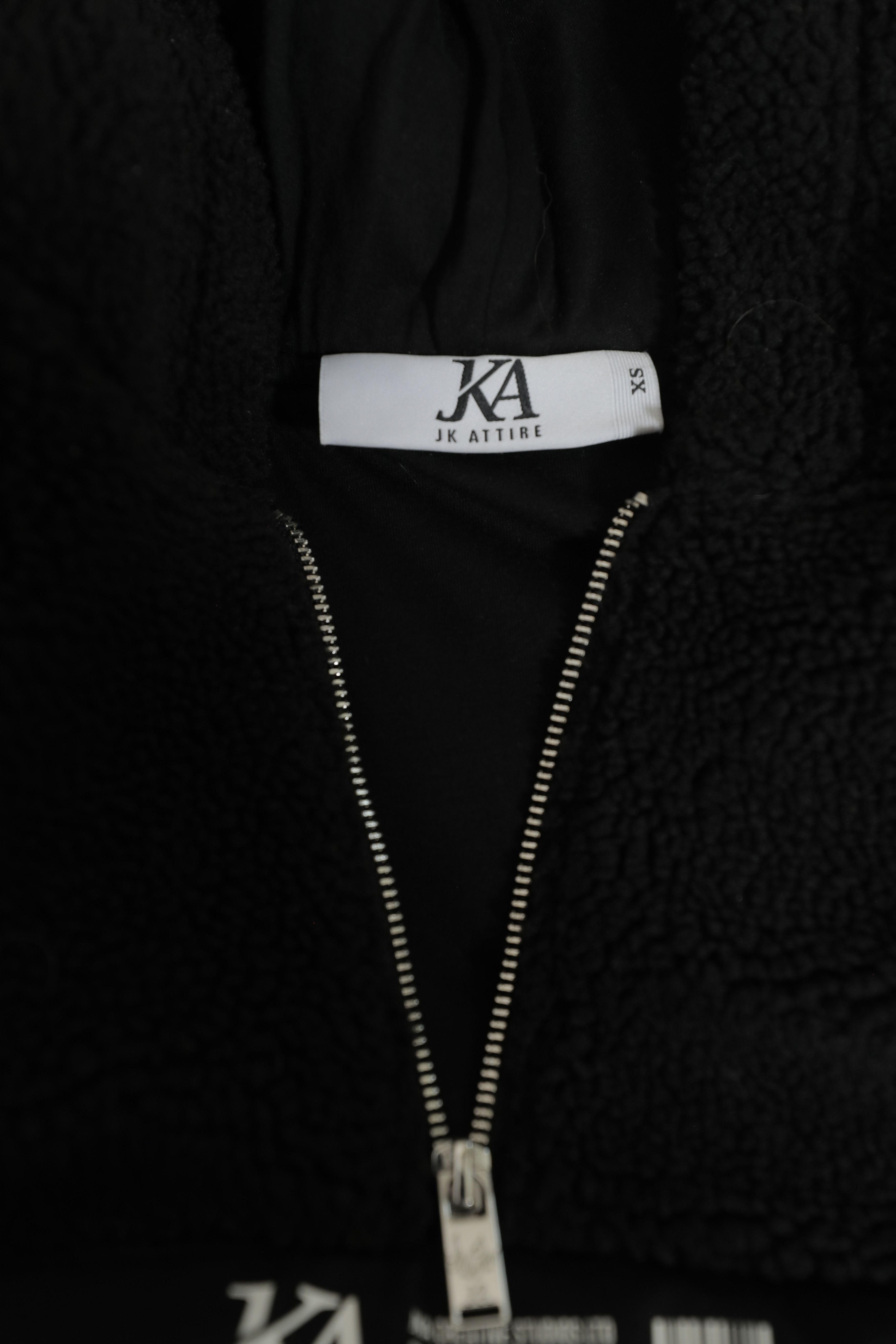 Other JK Attire Dystopia Relaxed Boxy Fit Teddy Fleece Hoodie (XS) Size US XS / EU 42 / 0 - 10 Thumbnail