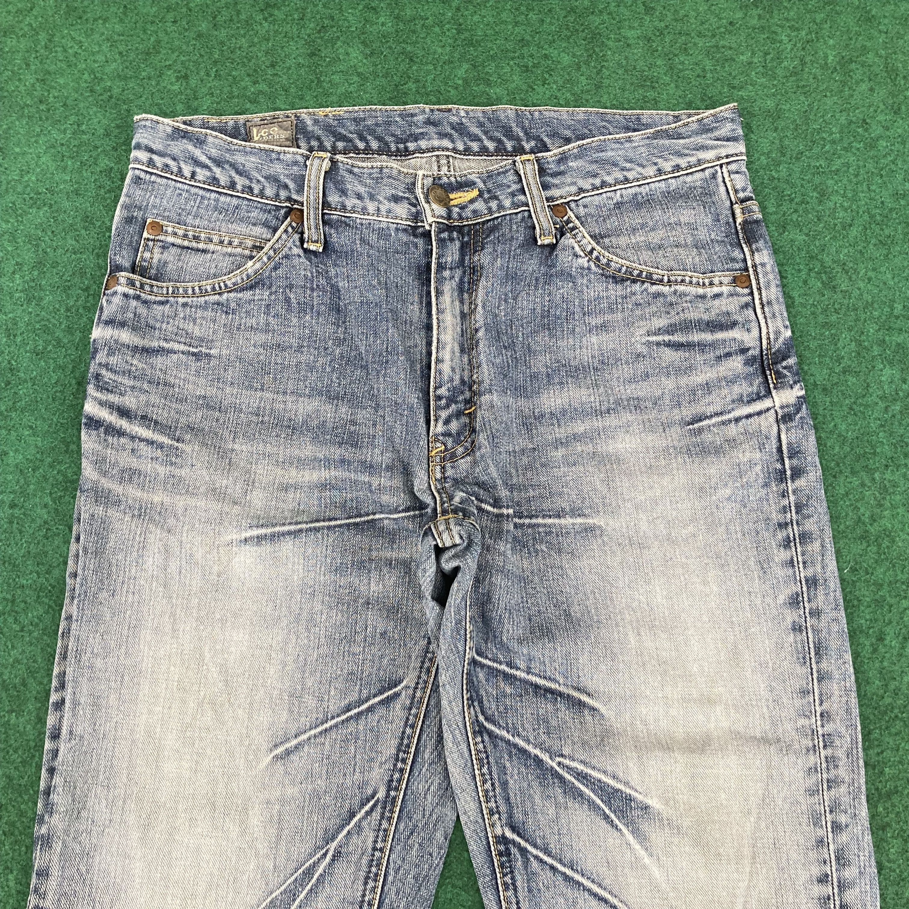 Designer × Lee × Vintage Vtg Lee Denim Sz 32 Bootcut Faded Jeans Size US 32 / EU 48 - 3 Thumbnail