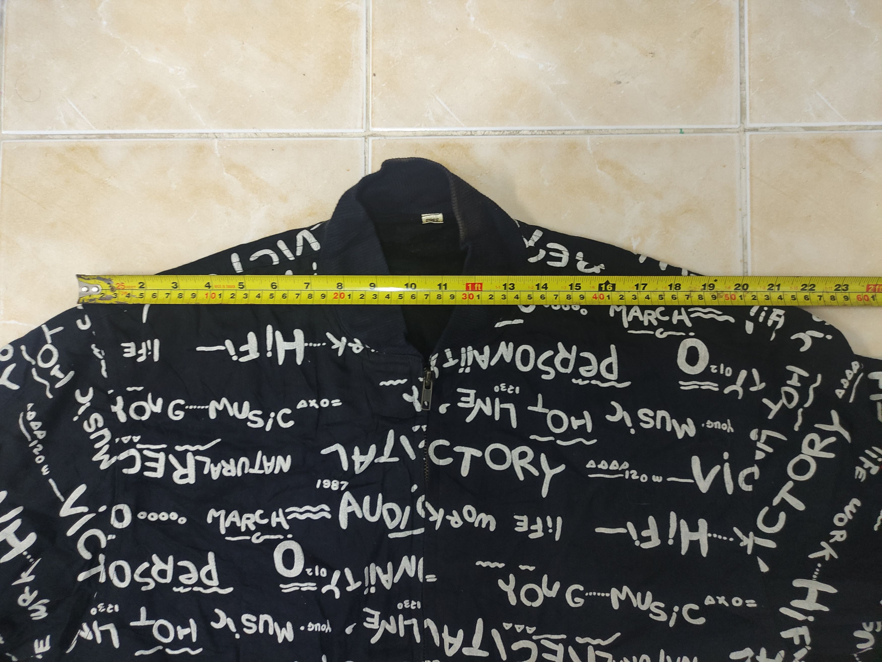 Japanese Brand × Vintage RARE🔥GRAFFITI FULL PRINT JACKET BAGGY STYLE Size US M / EU 48-50 / 2 - 12 Thumbnail