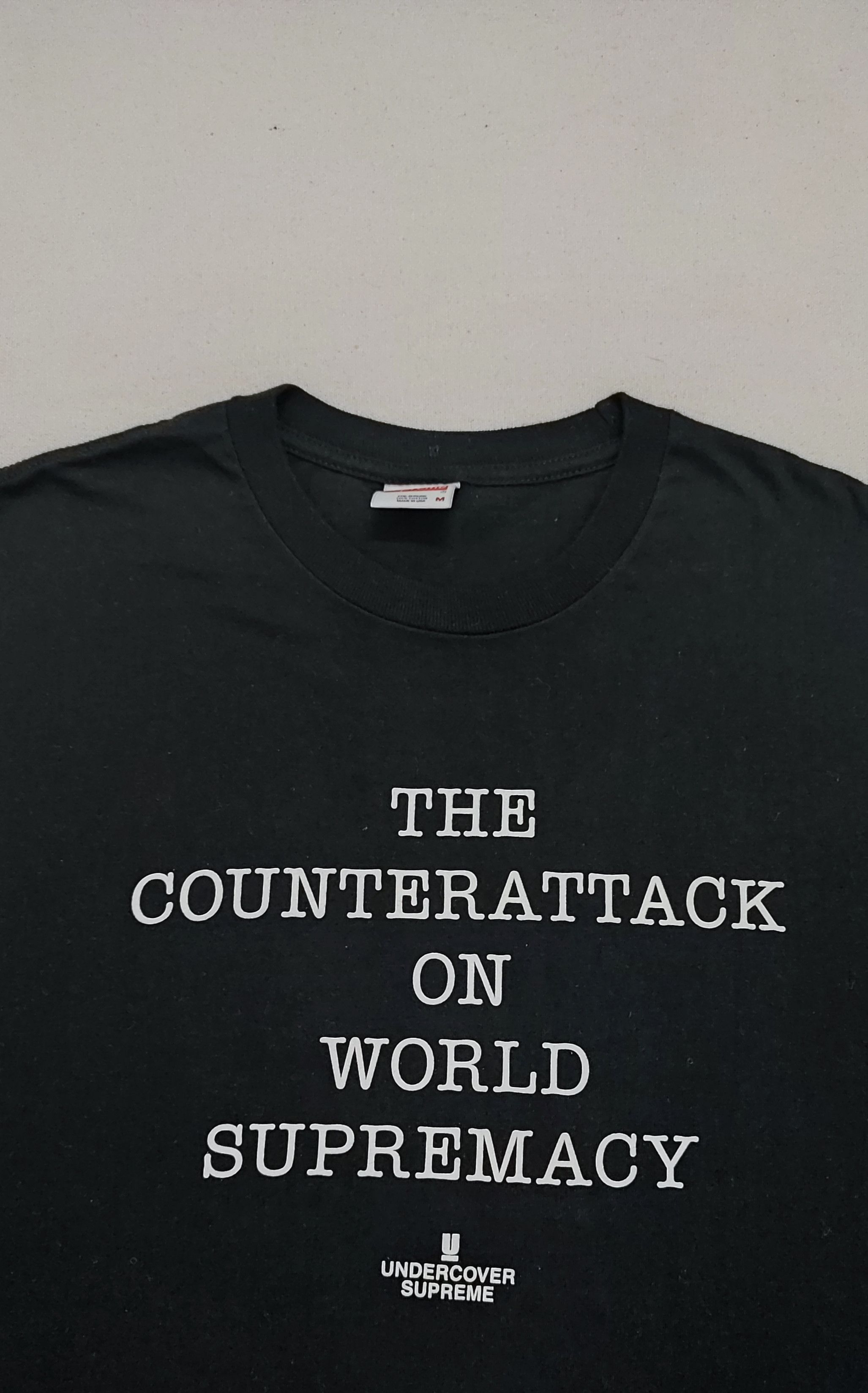 Public Enemy × Supreme × Undercover Rare Collab Supreme x Undercover x Public Enemy Tee Size US M / EU 48-50 / 2 - 9 Thumbnail