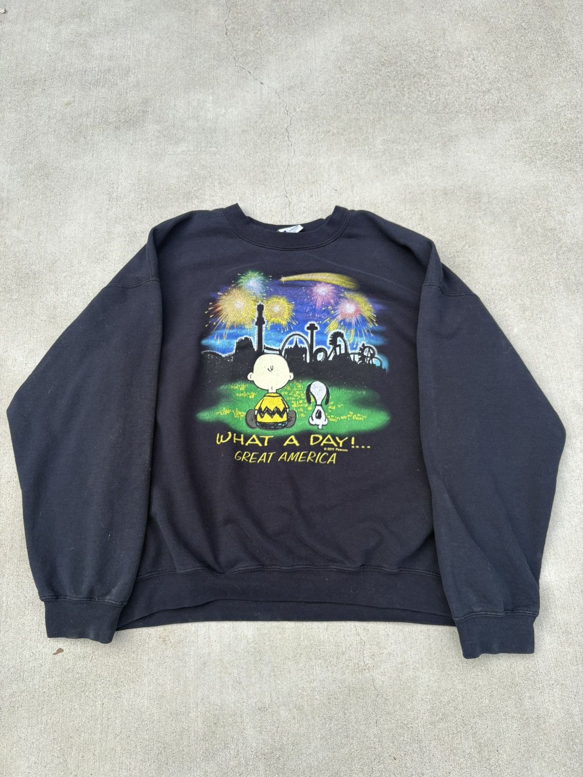Vintage Vintage Great America Pullover Size US M / EU 48-50 / 2 - 1 Thumbnail