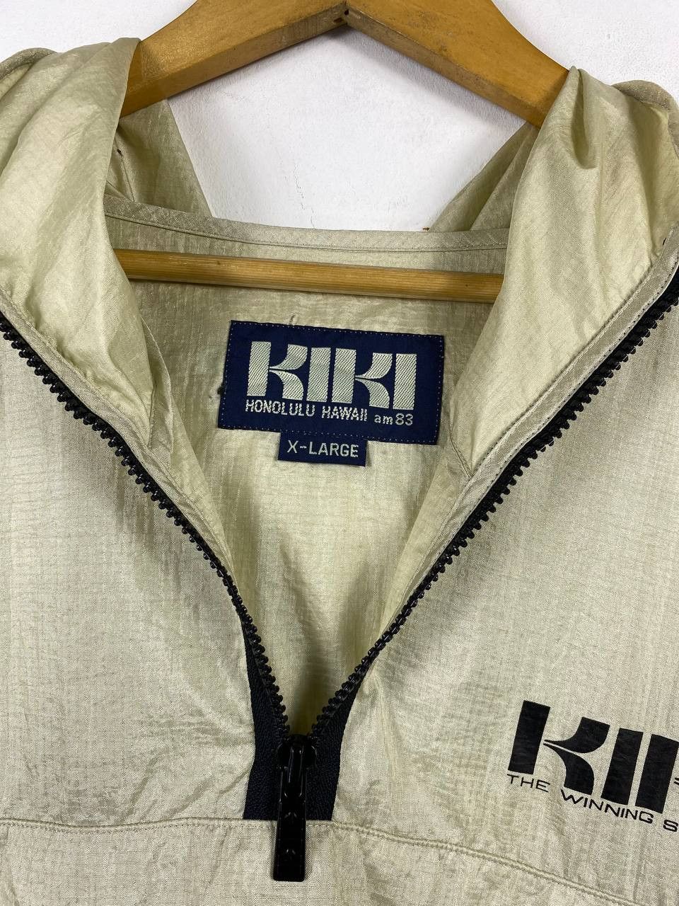 Japanese Brand kiki honolulu hawaii anorak jacket nice design Size US XL / EU 56 / 4 - 4 Thumbnail