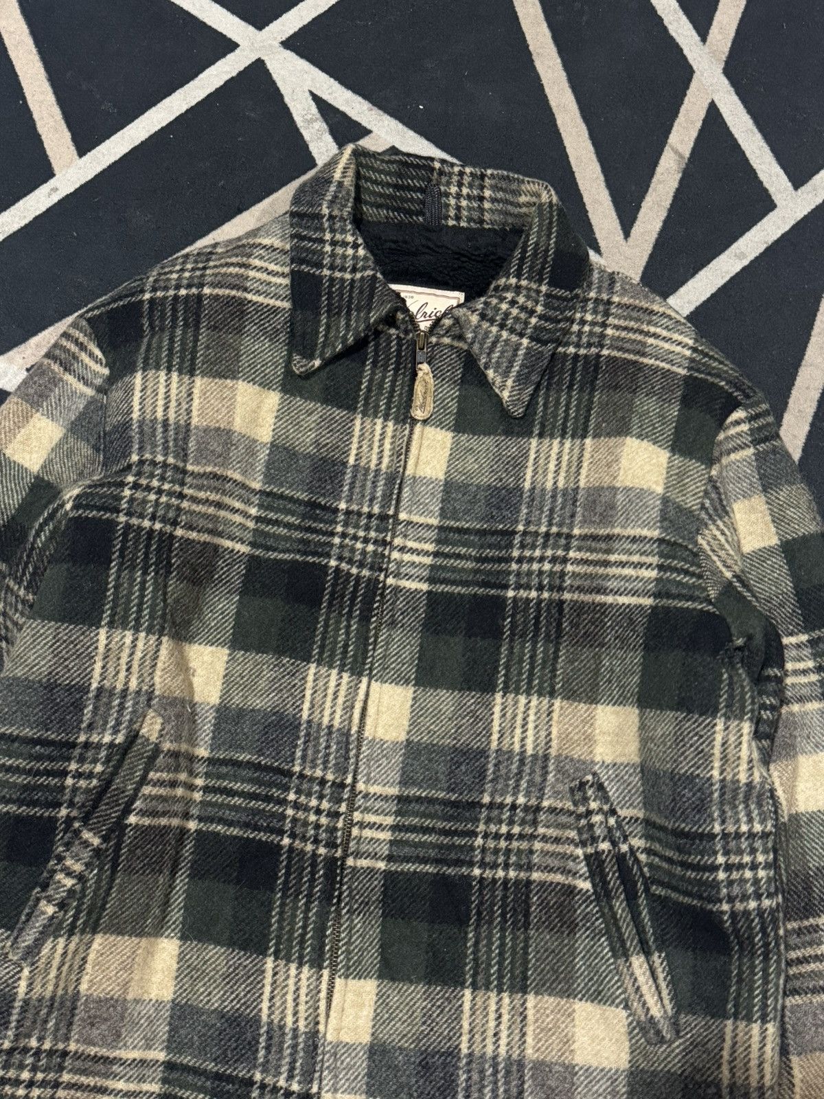 Woolrich Woolen Mills Woolrich Plaid Zip Up Size US L / EU 52-54 / 3 - 4 Thumbnail