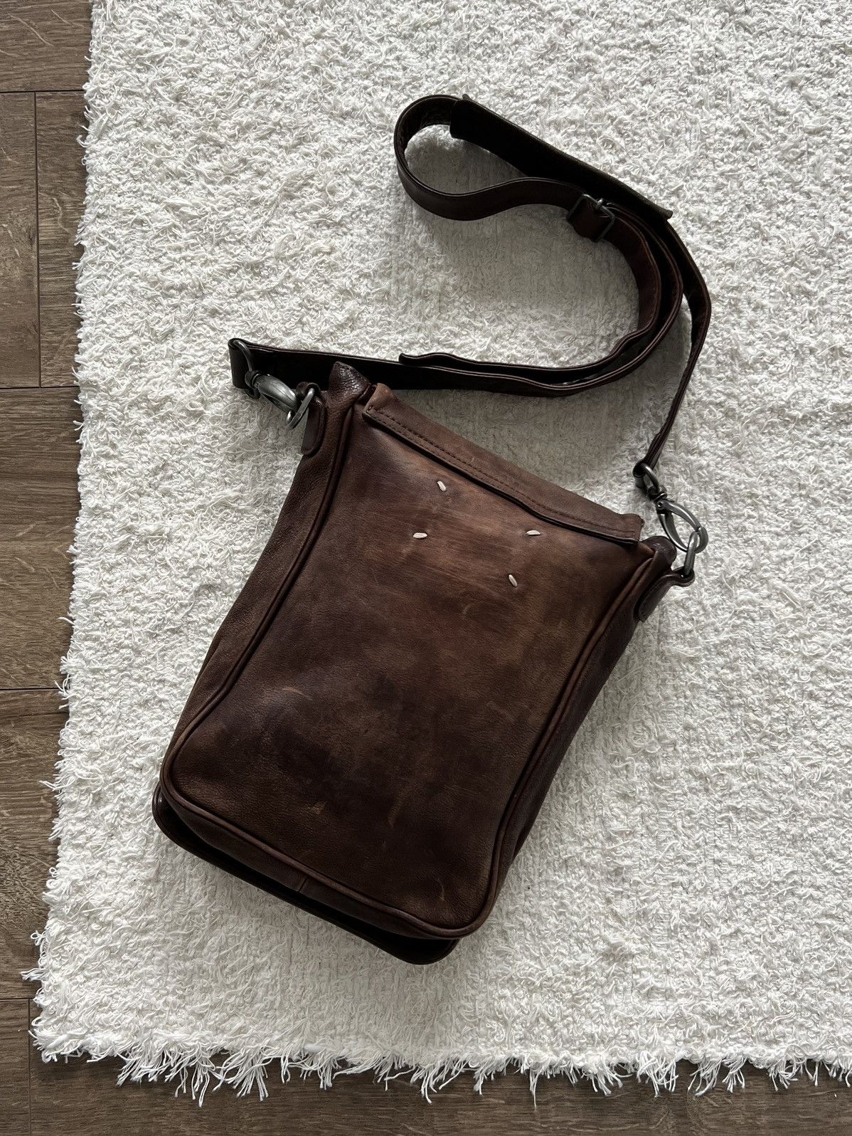 Maison Margiela 11 Leather Messenger Bag Maison Martin Margiela 11