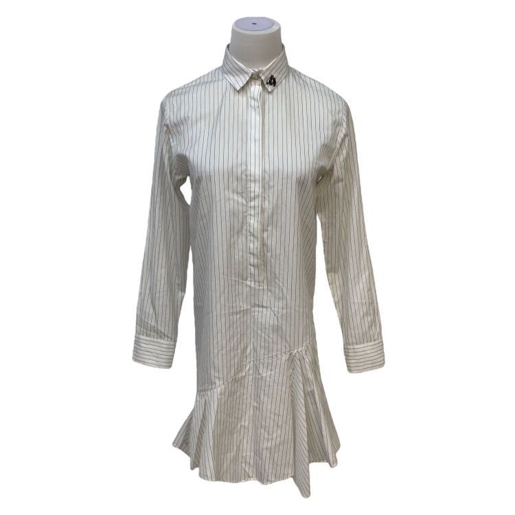 Christian Dior Monsieur Christian Dior Bee Pinstripe Button Up Shirt Size 36 Size XS / US 0-2 / IT 36-38 - 1 Thumbnail