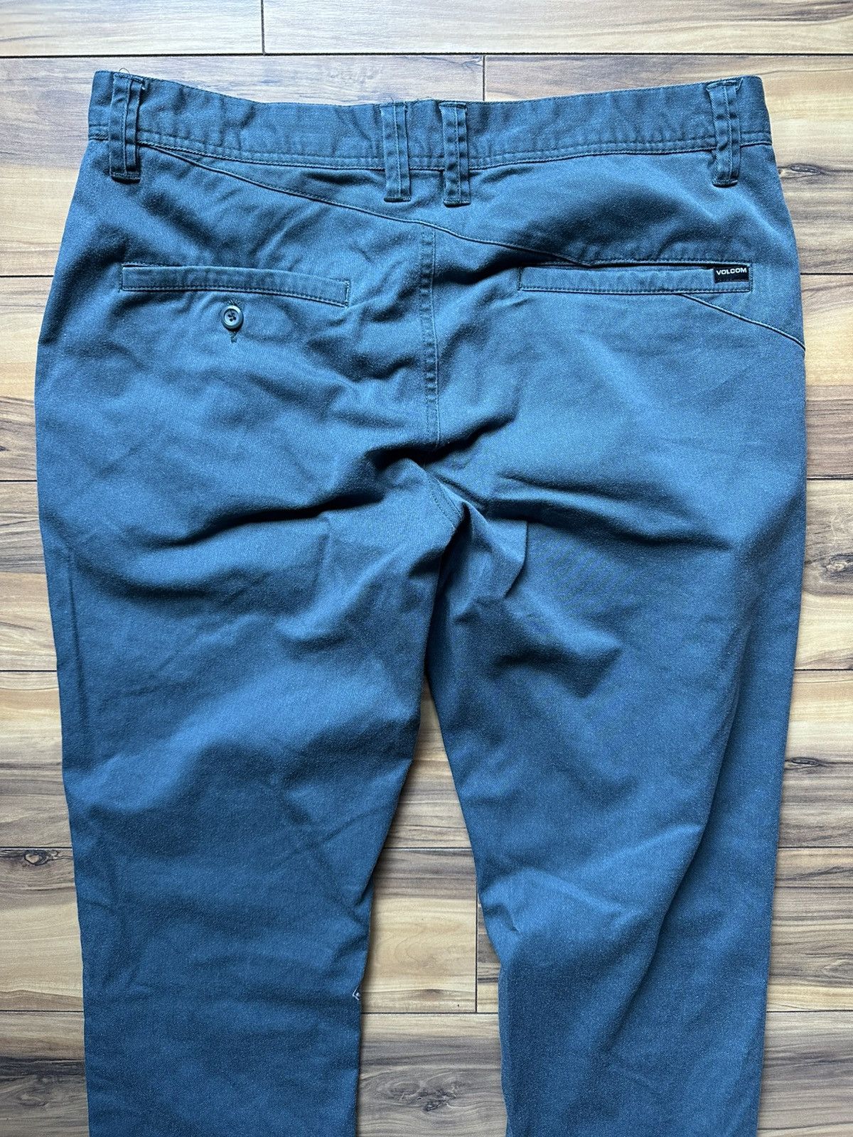 Volcom Volvom Blue Pants Size US 33 - 6 Thumbnail