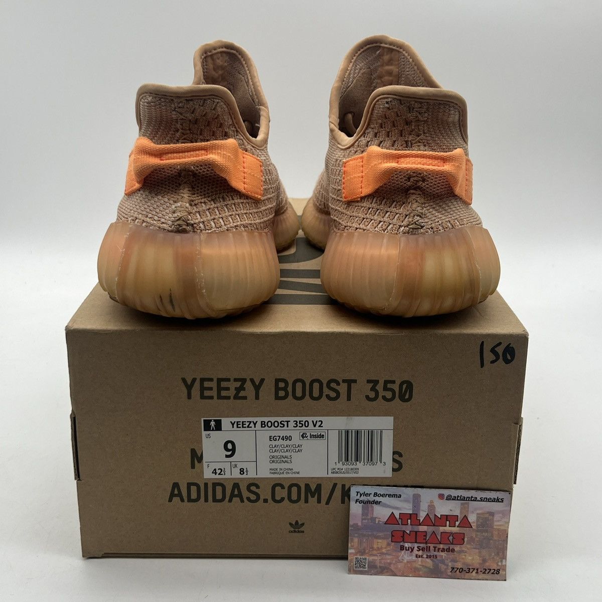 Adidas Yeezy boost 350 Clay Size US 9 / EU 42 - 3 Thumbnail