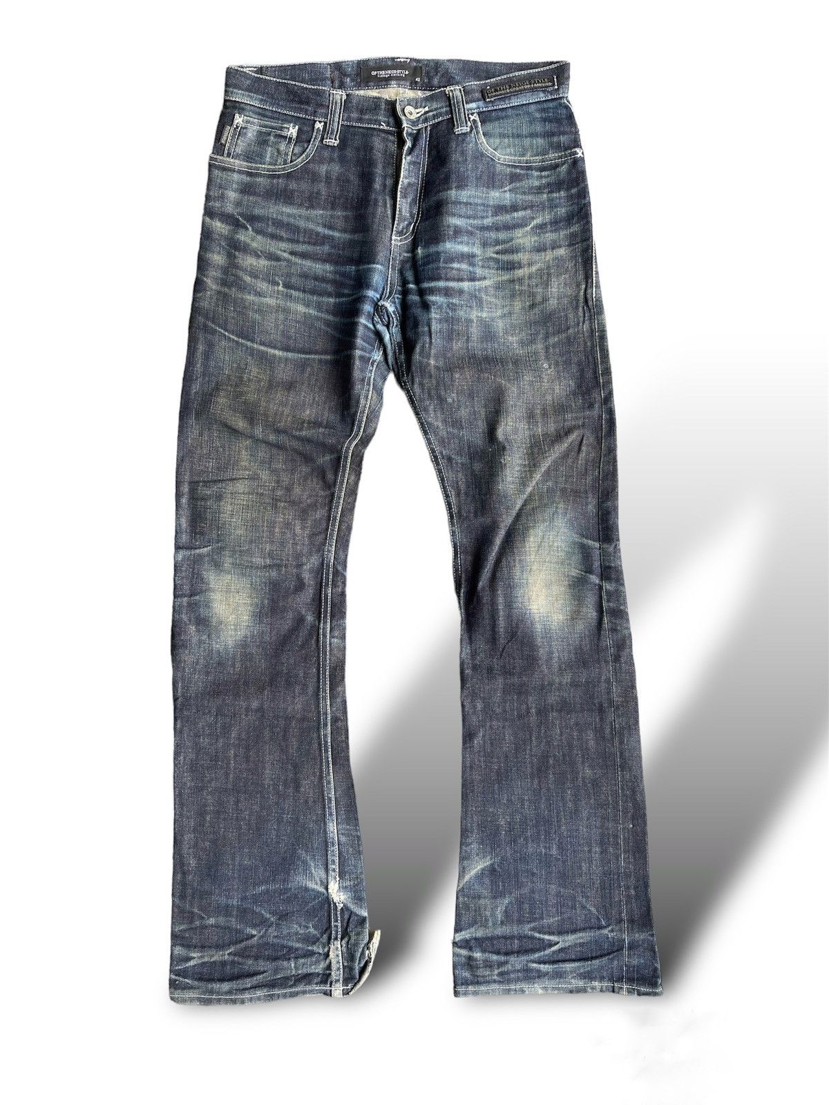 If Six Was Nine × KMRii × Other Nicolas Lee Onyx Skirt Denim
