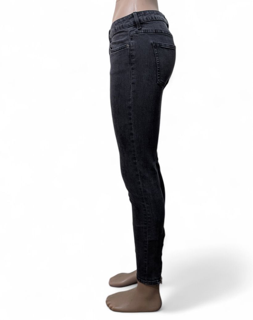 Acne Studios ACNE STUDIOS Skinny Jeans w/ Ankle Zippers Skin 5 Pistol Size 26" / US 2 / IT 38 - 2 Thumbnail