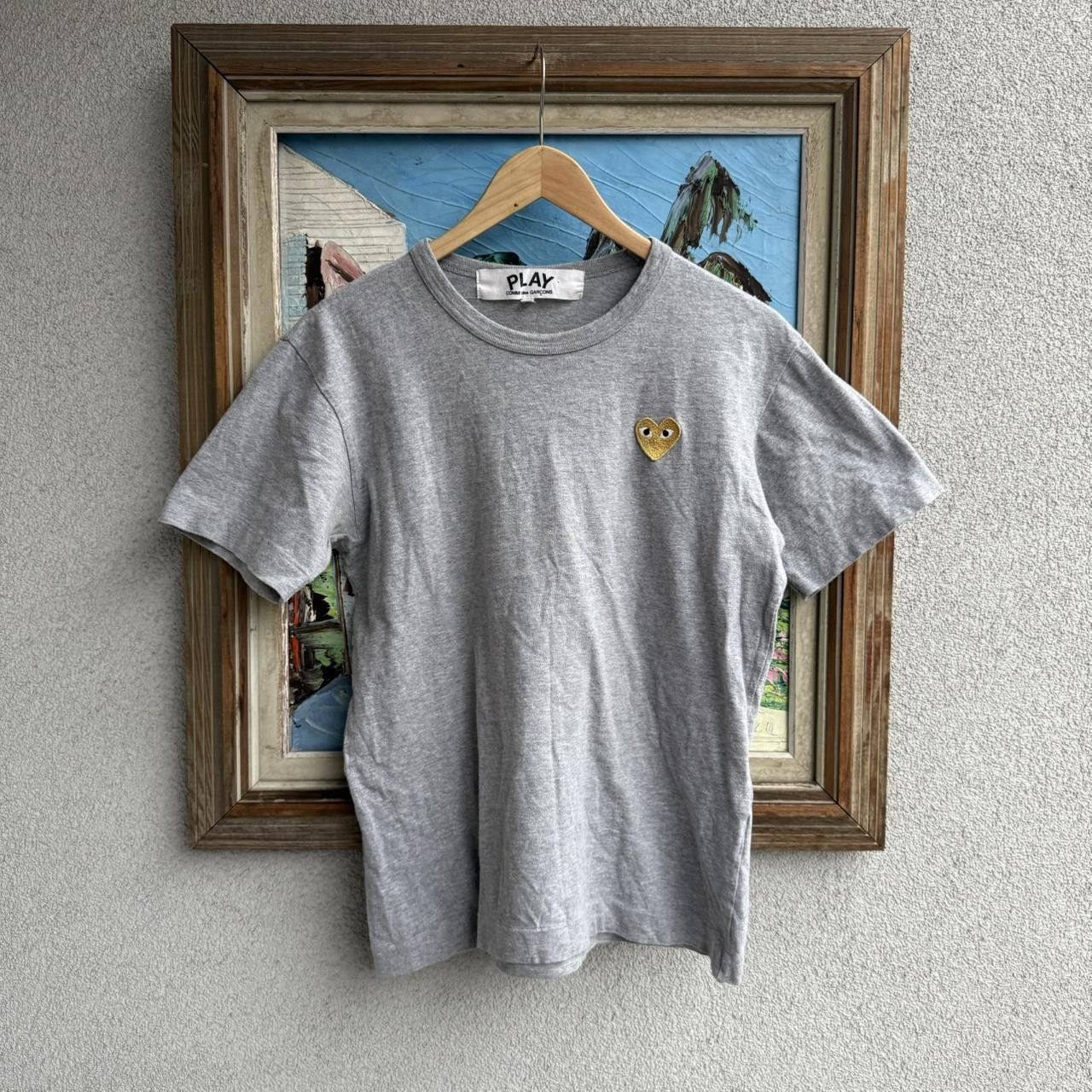 Comme des Garcons Comme des garcons cdg play t shirt grey Size US S / EU 44-46 / 1 - 1 Thumbnail
