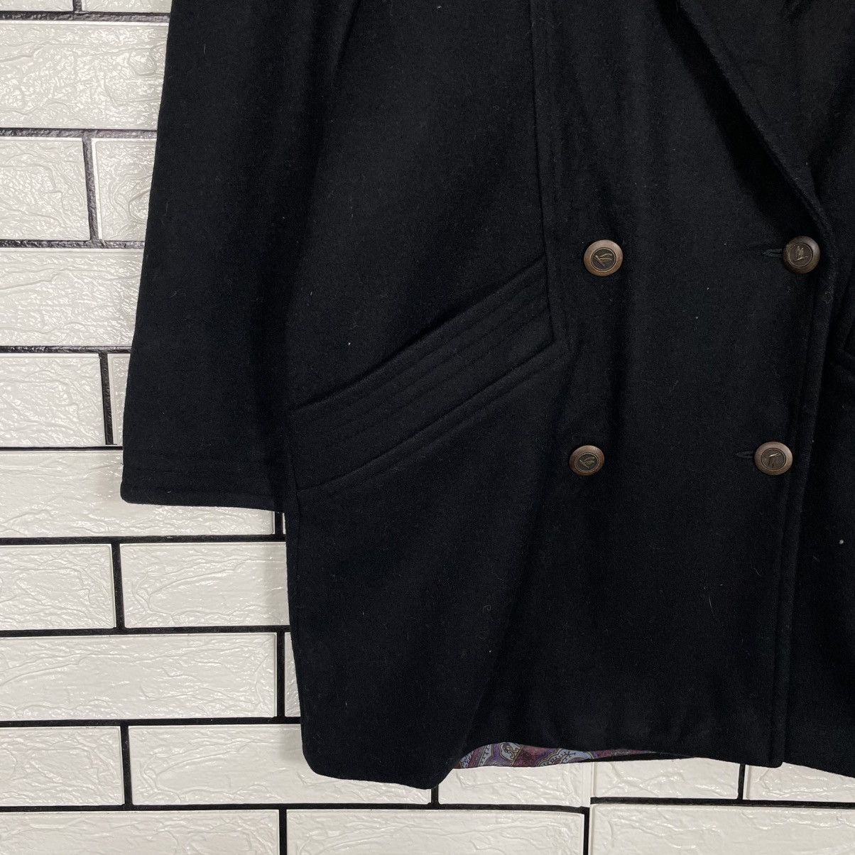 Max Mara Marella Due By Max Mara Double Breasted Coat Size S / US 4 / IT 40 - 3 Thumbnail