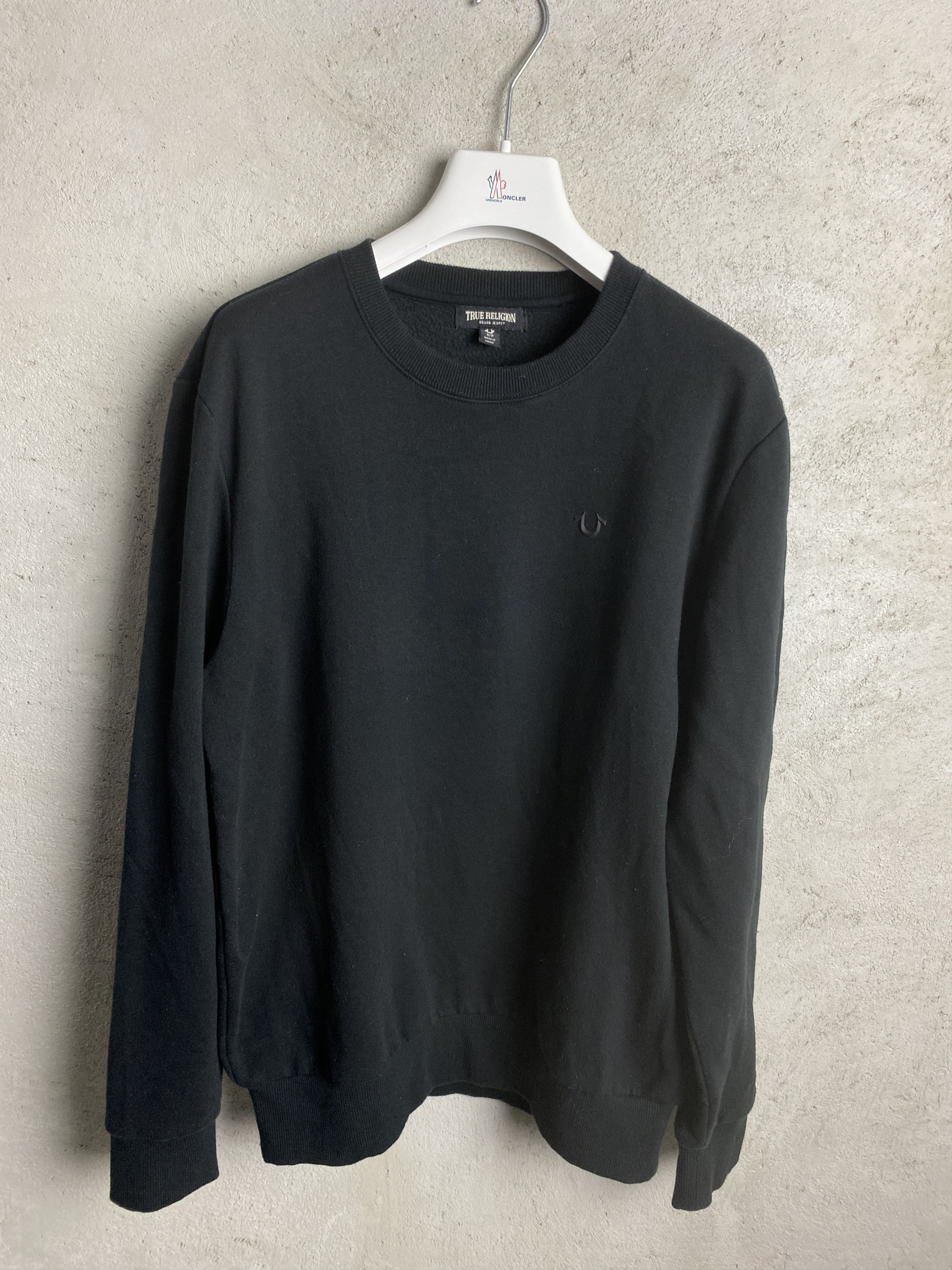 True Religion True Religion small logo crewneck sweatshirt drip drill Size US S / EU 44-46 / 1 - 1 Thumbnail