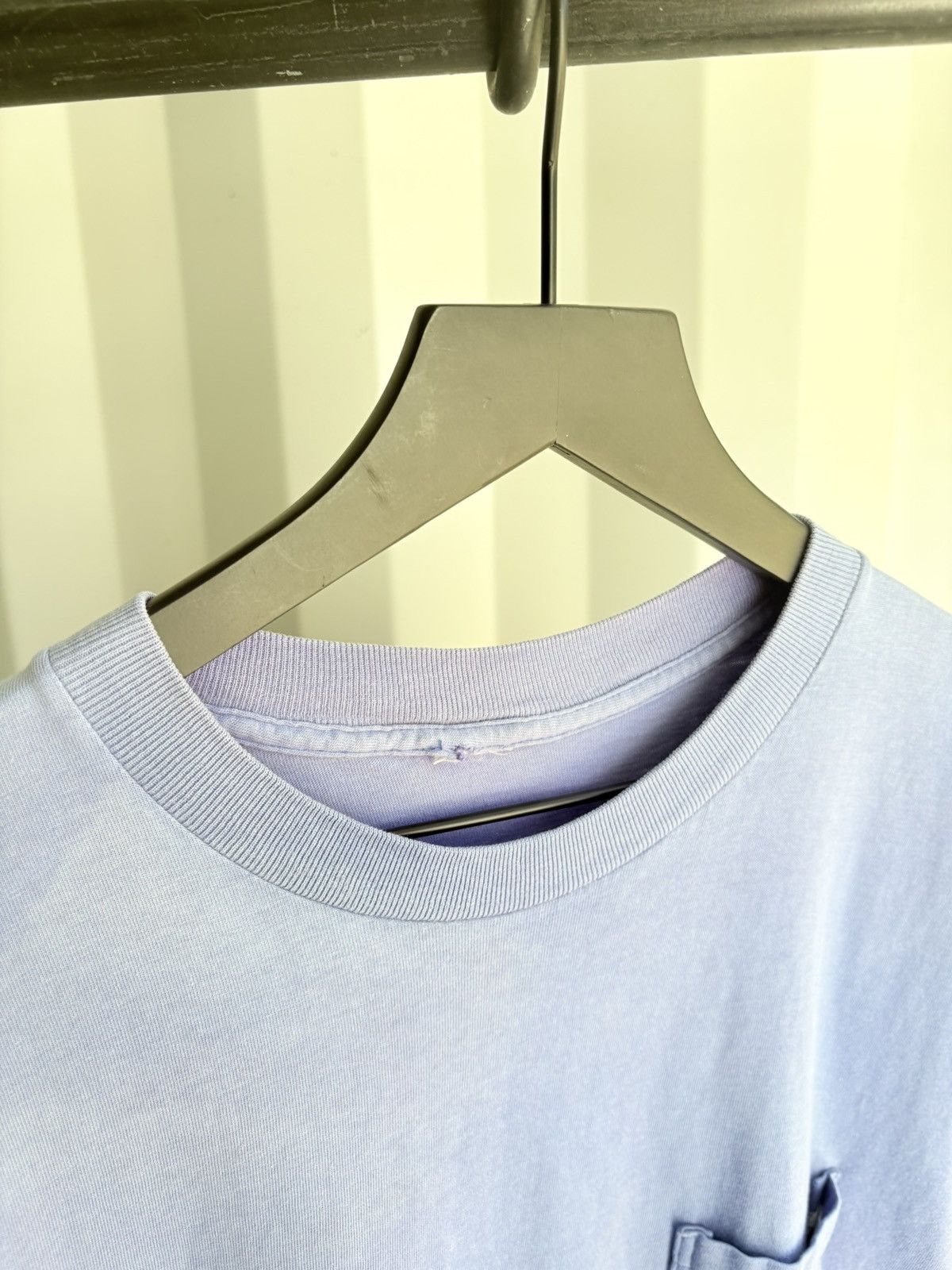 Vintage Vintage Blank Faded Shirt Distressed Grunge Thrashed Size US XL / EU 56 / 4 - 4 Thumbnail
