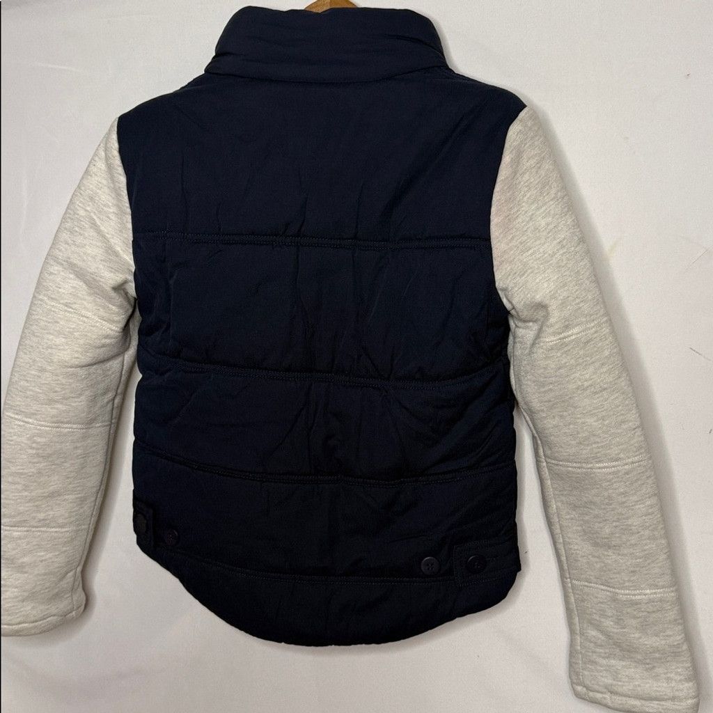 The Unbranded Brand Ryunock thick puffer casual blue with gray sleeves jacket M Size M / US 6-8 / IT 42-44 - 6 Thumbnail