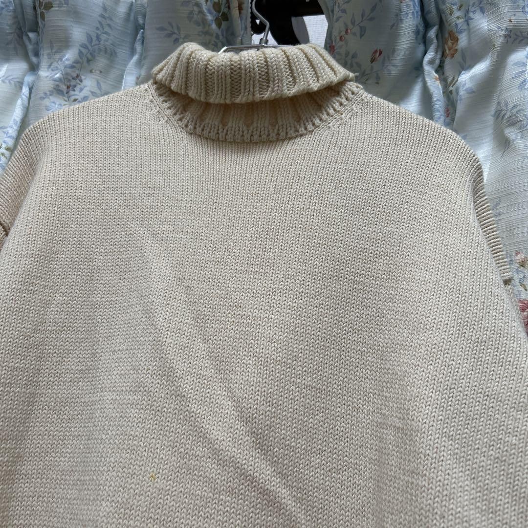Yohji Yamamoto Yohji Yamamoto high gauge turtleneck knit Size US M / EU 48-50 / 2 - 3 Thumbnail