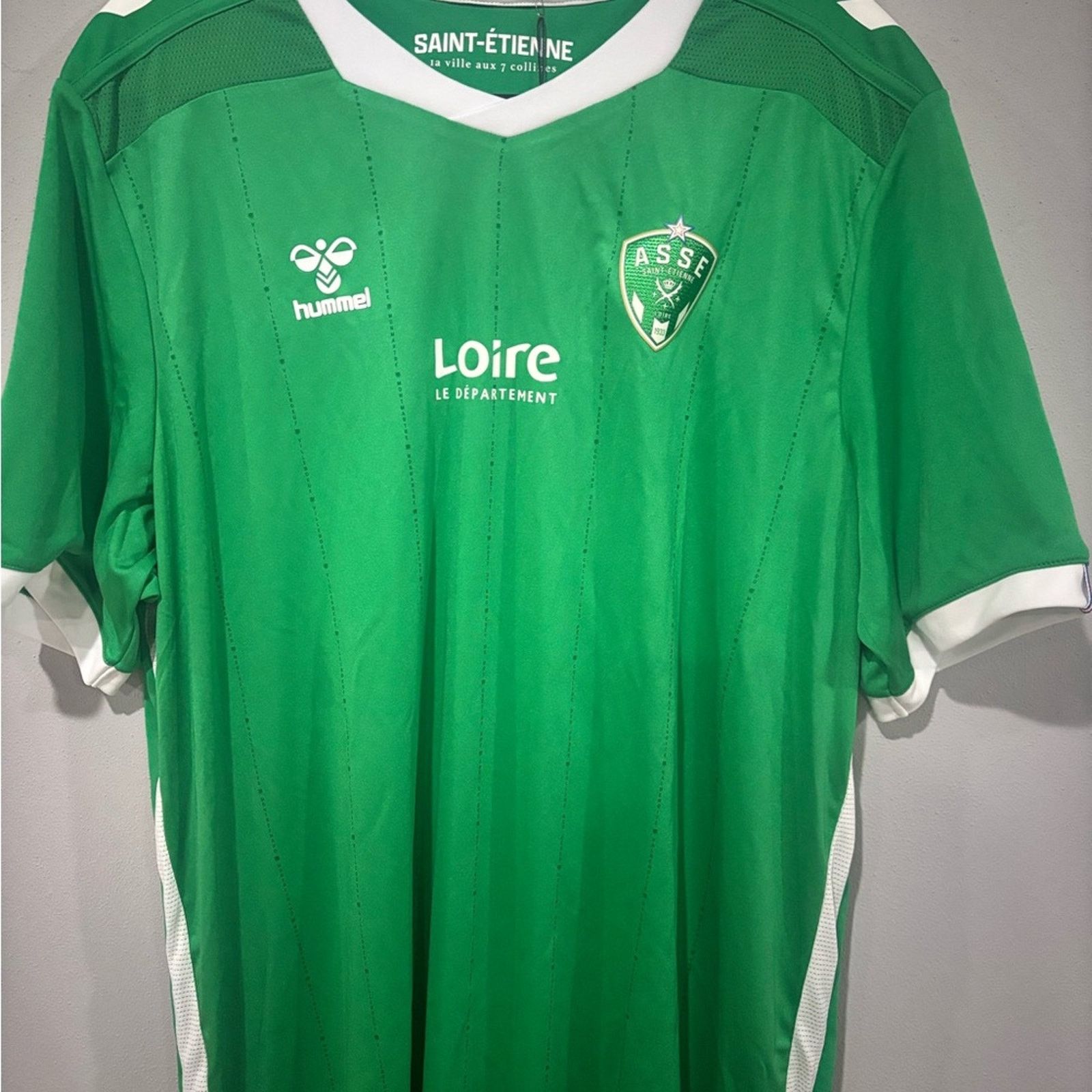 Hummel Hummel Green and White Men's Jersey Mens 2XL Size US XXL / EU 58 / 5 - 7 Thumbnail