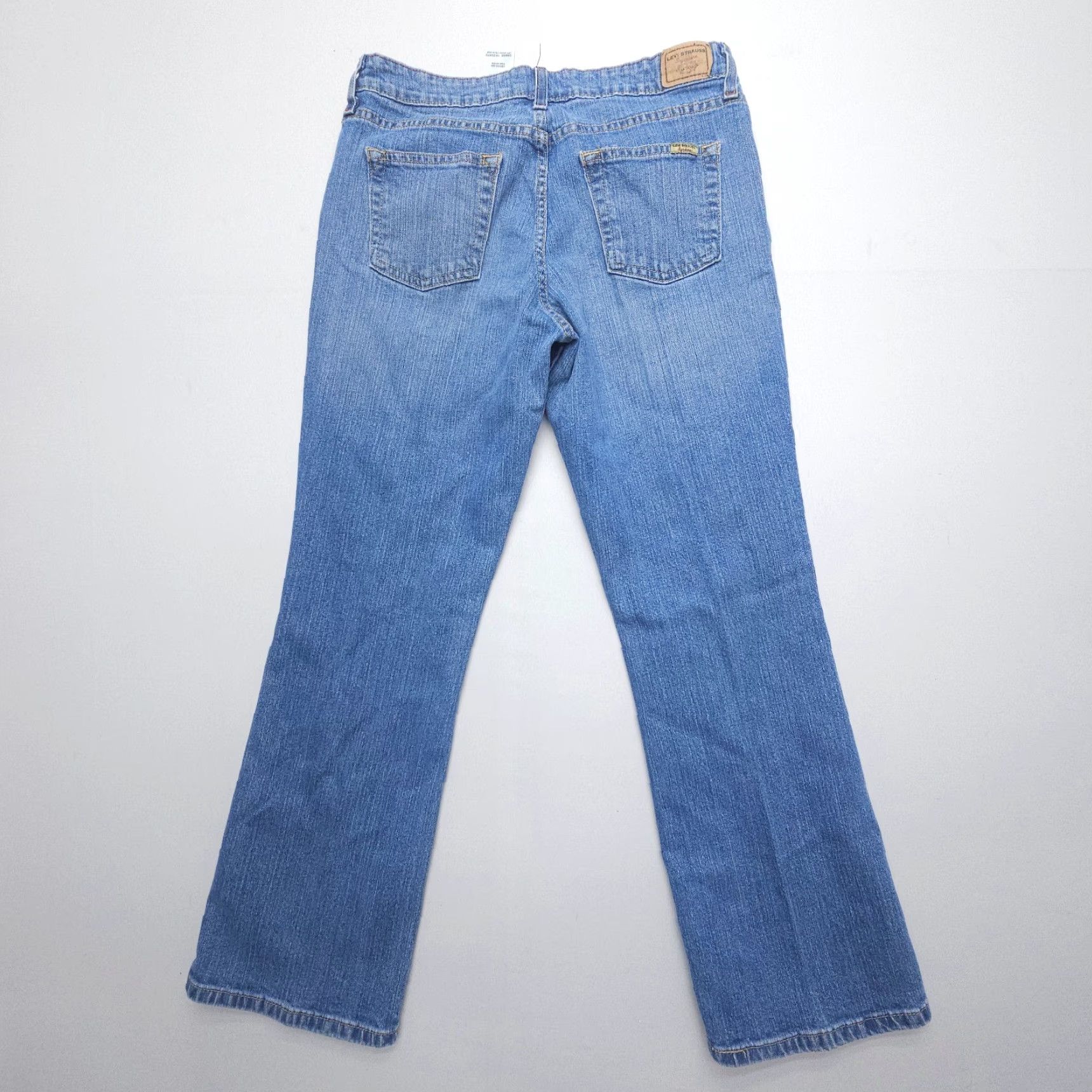 Levi's Levi's Jeans 10 Blue 2000s Y2K Signature Misses Mid Bootcut Denim 5-Pocket Women Flex Comfort Stretch Size 32" / US 10 / IT 46 - 2 Thumbnail