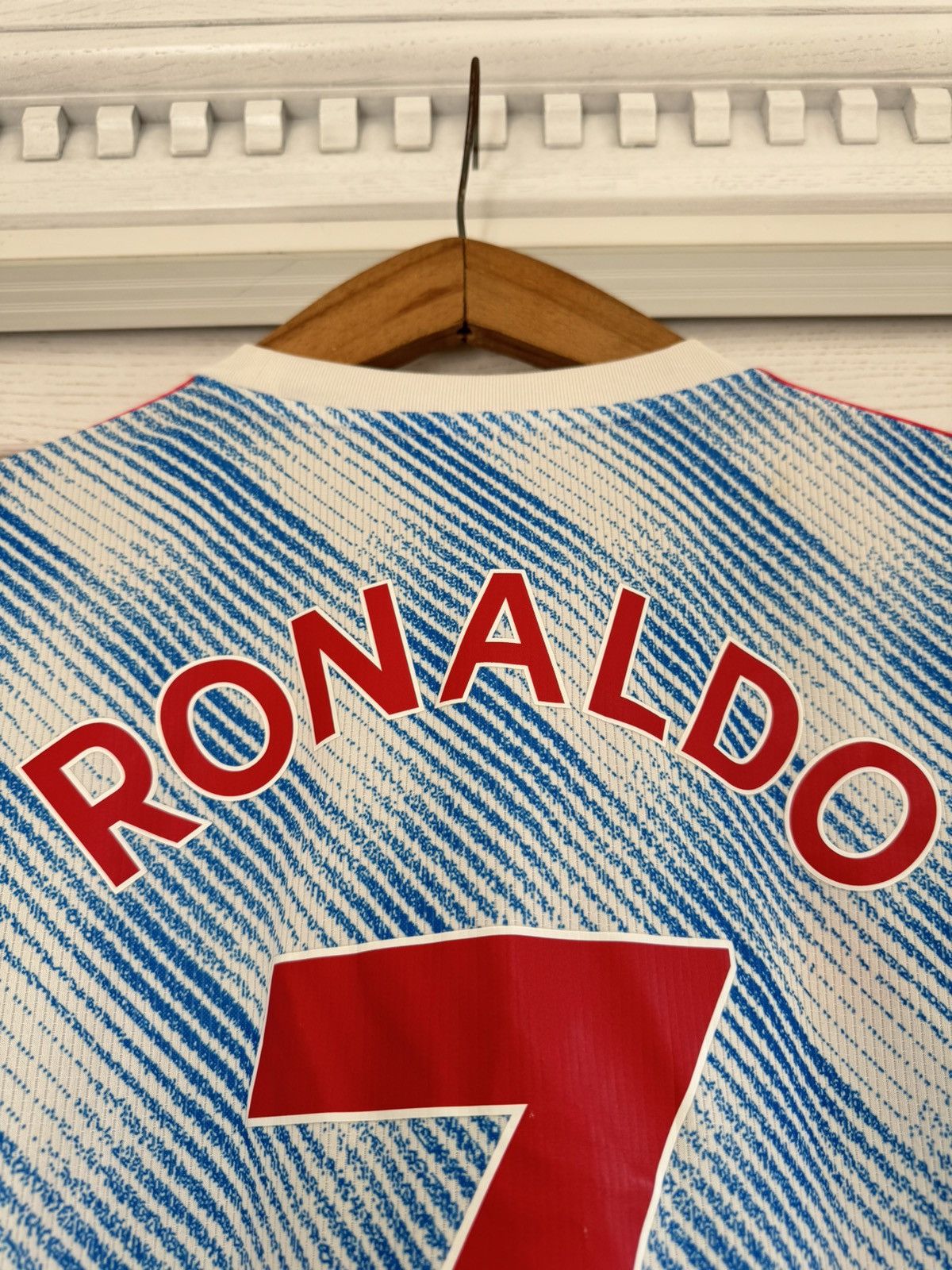Adidas Ronaldo #7 Manchester United 2021-2022 Away Soccer Jersey Size US L / EU 52-54 / 3 - 8 Thumbnail