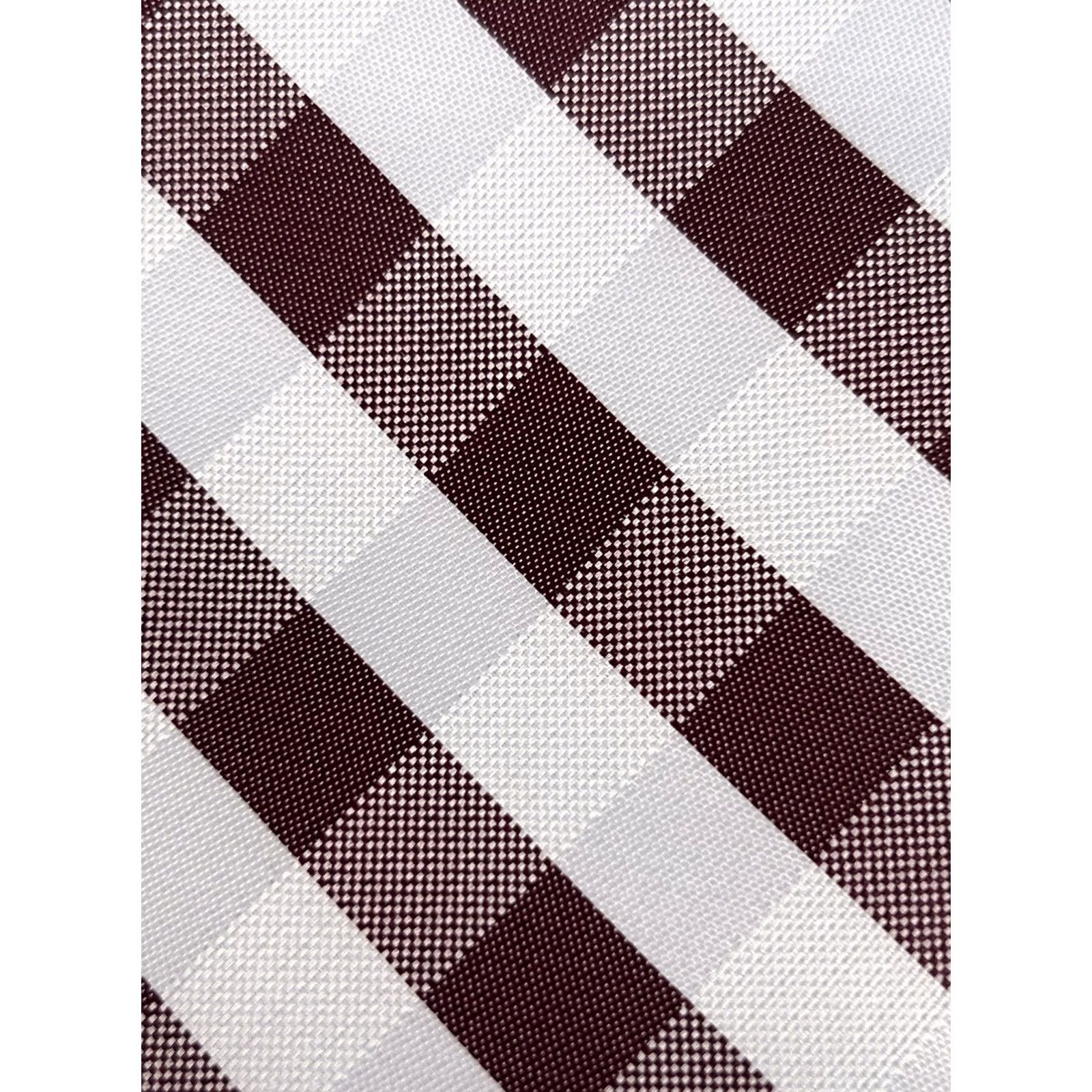 Vintage TEXAS A&M AGGIES Eagles Wings Maroon Striped Men Tie NWT Logo Neck Tie 57-60in Silk Size ONE SIZE - 3 Thumbnail