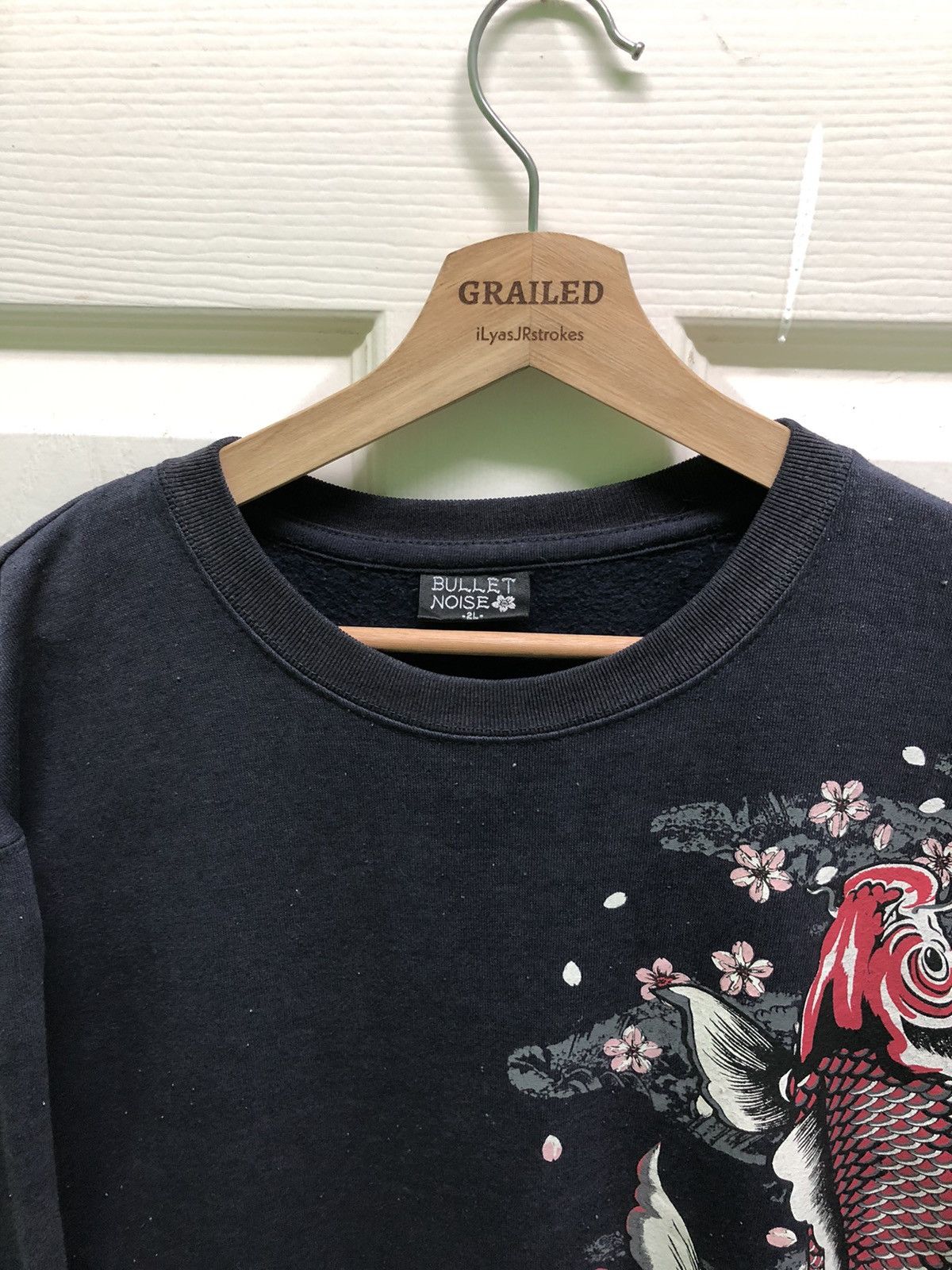 Bullet Noise Vintage Koi Fish Design Bullet Noise Sweatshirt Size US L / EU 52-54 / 3 - 11 Thumbnail