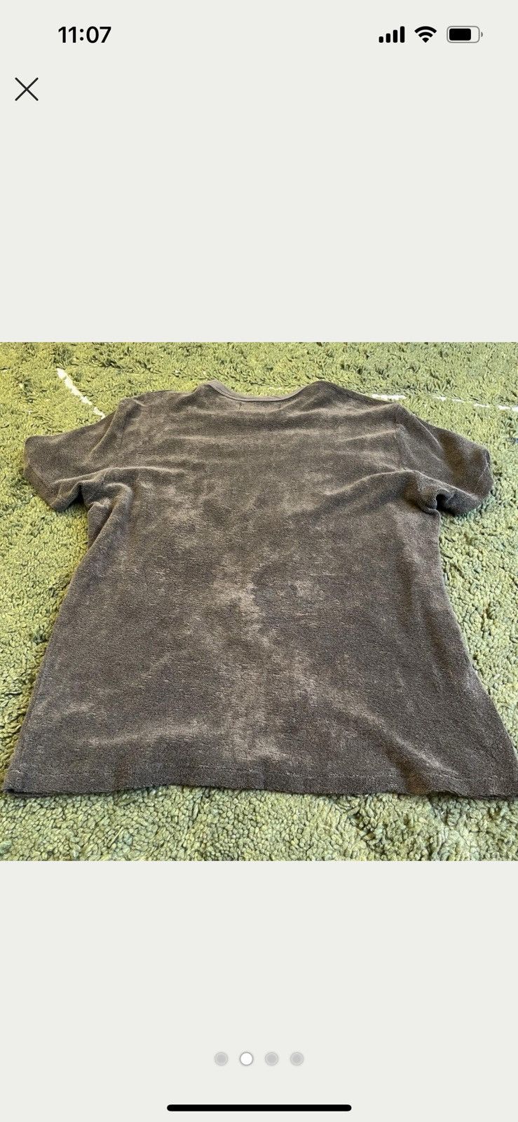 Our Legacy Our Legacy t-shirt men’s large brown terry towelling Size US L / EU 52-54 / 3 - 2 Thumbnail