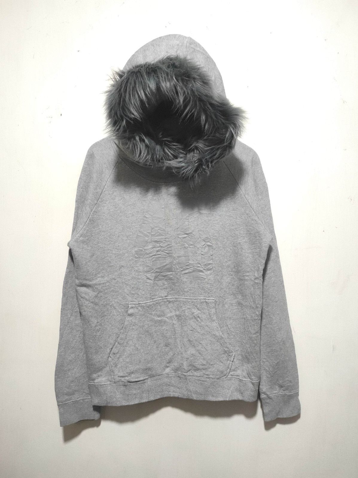 Japanese Brand Back Number fur hoodie ifsix LGB style Size US L / EU 52-54 / 3 - 2 Thumbnail