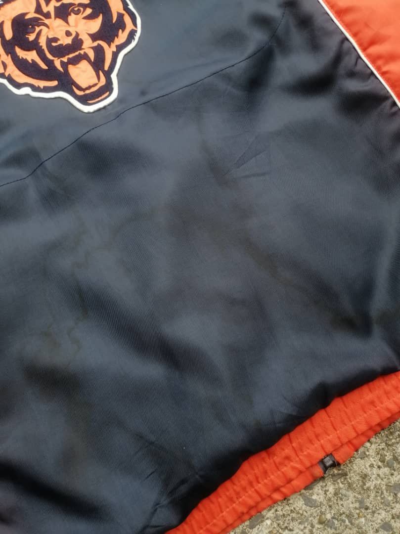 NFL NFL Chicago Bears Reversible Heavy Jacket Size US XL / EU 56 / 4 - 11 Thumbnail