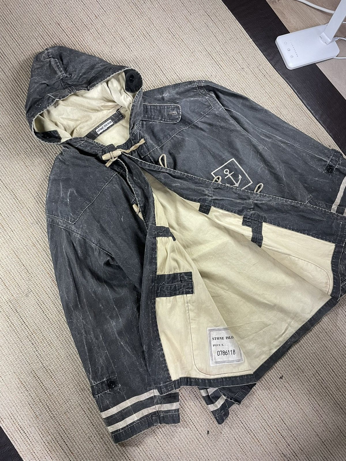 Stone Island 80’s Stone Island Marina Sail Cloth Size US L / EU 52-54 / 3 - 6 Thumbnail
