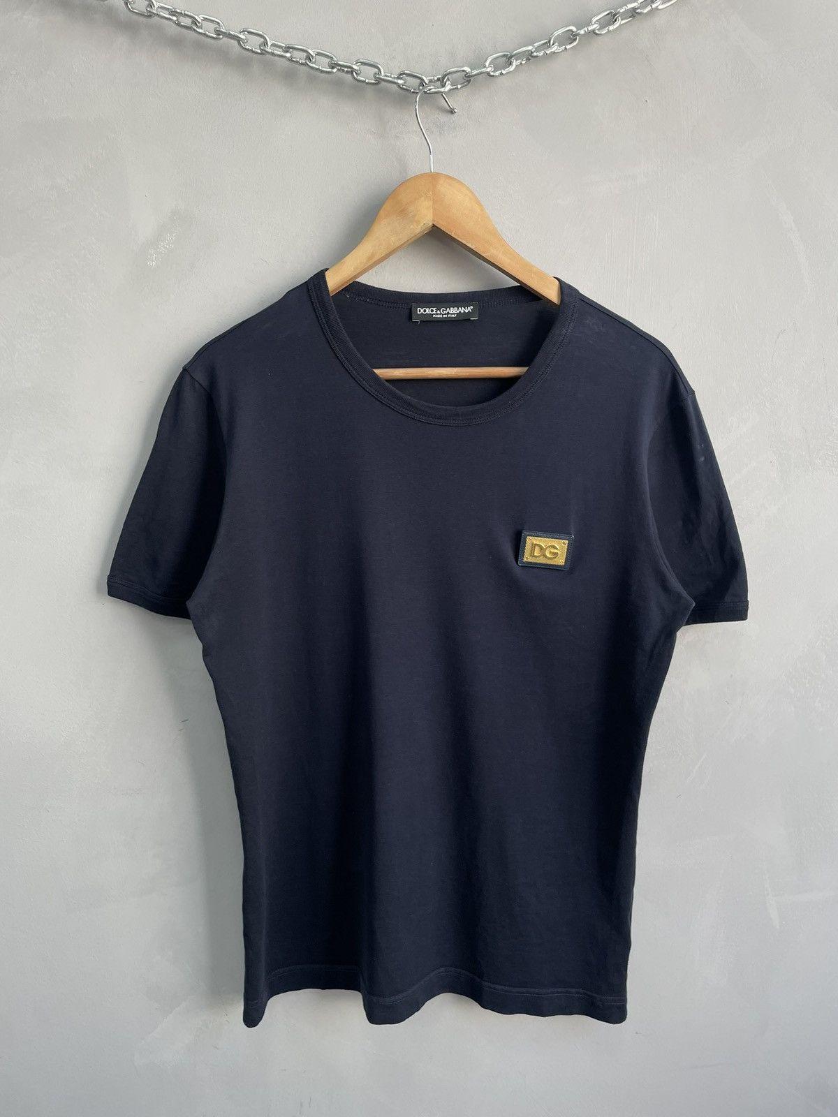 Dolce & Gabbana Dolce Gabbana rare y2k crewneck t shirt tee Size US S / EU 44-46 / 1 - 1 Thumbnail